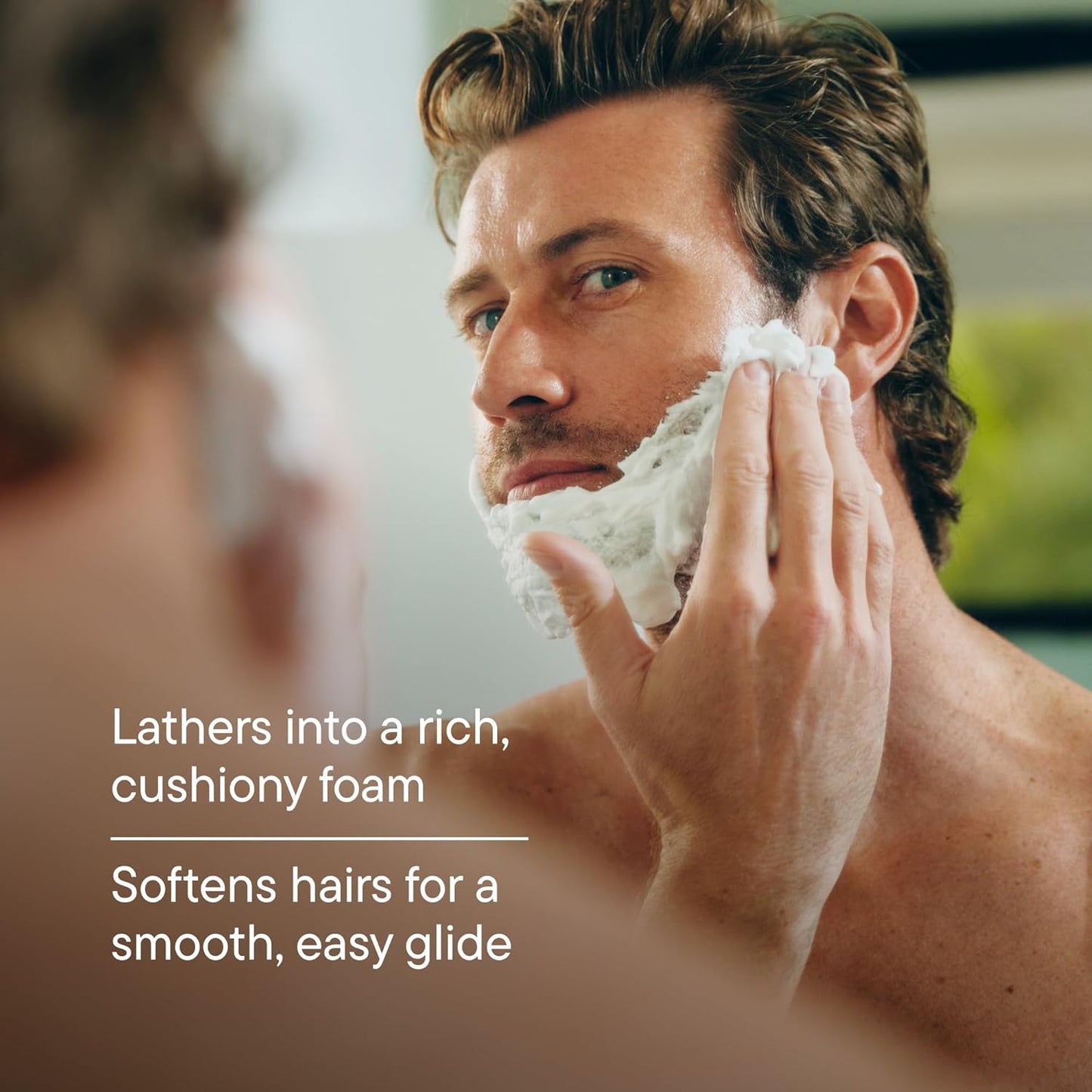 HARRY'S PLUS: Shaving Kit for Men – Gift Box with Premium Handle, 5 Razor Blade Cartridges, 2 oz Foaming Shave Gel & Travel Cover, Advanced Pivoting System – Clay