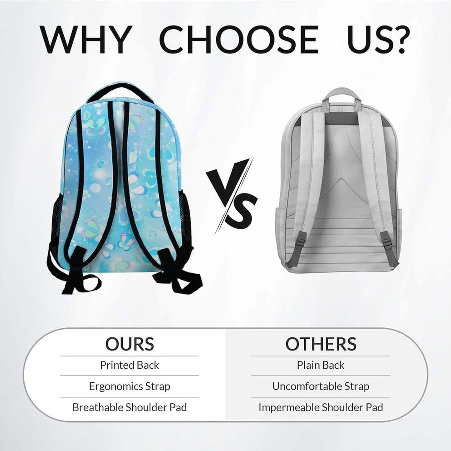 Backpack for Girls - School Bag for Kids & Music Lovers - School Back Pack with Large Capacity - 17 Inch Aesthetic Schoolbag for Primary Preschool