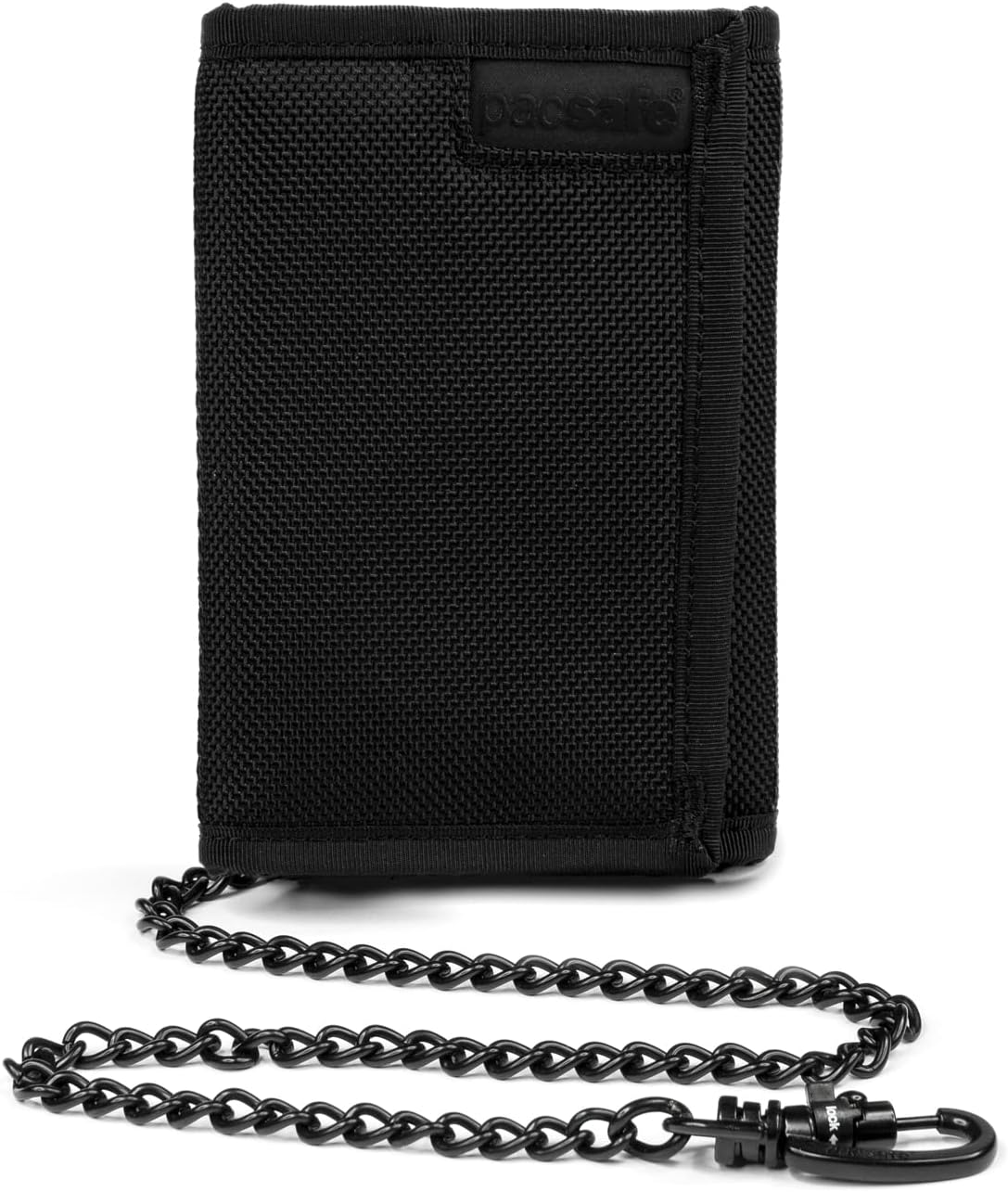 PacSafe Rfidsafe Z50 Rfid Blocking Tri-fold Black Travel Wallet, Black