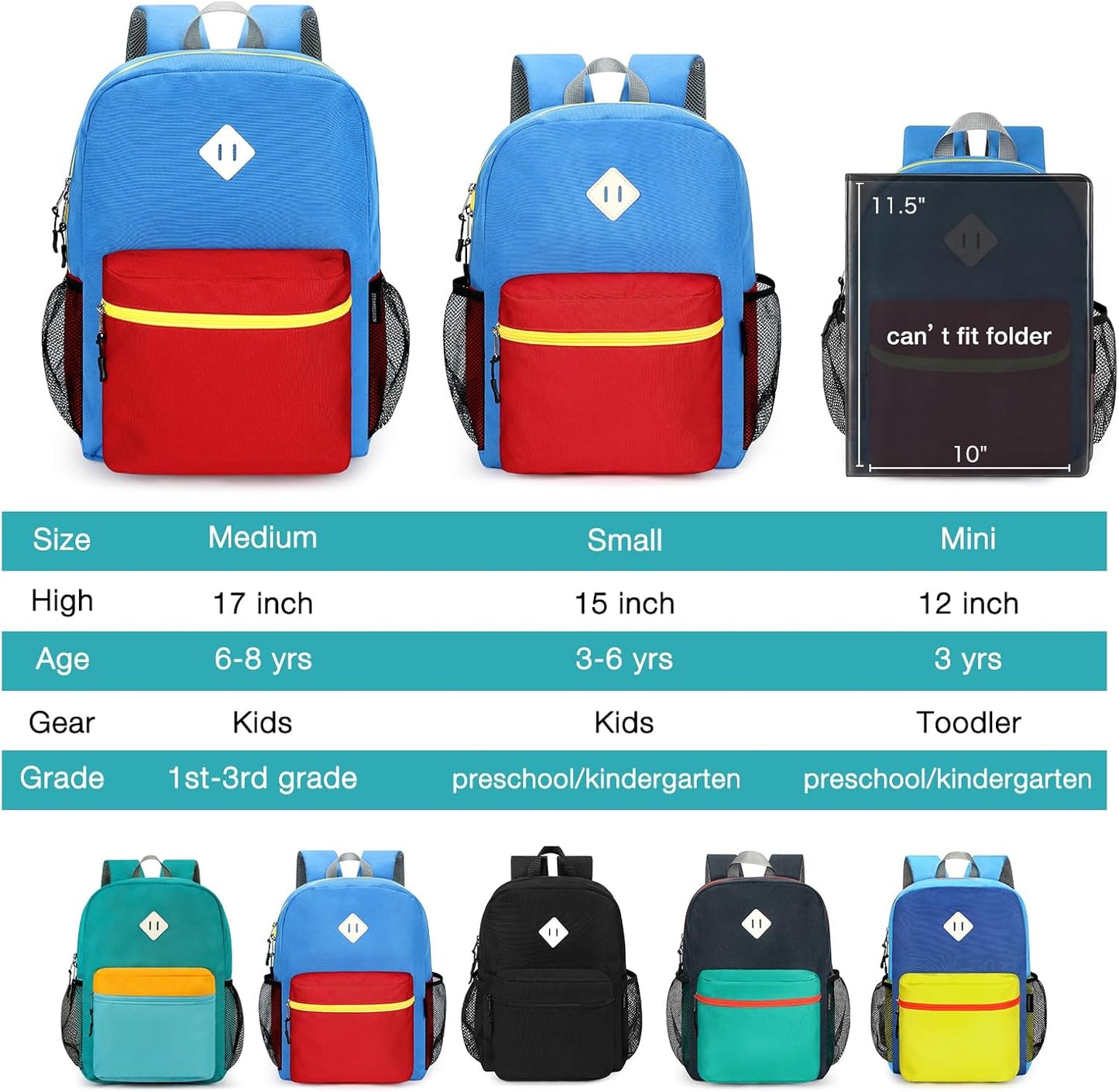 STEAMEDBUN Kids Backpack for Boys 5-9,Boys Backpack for Elementary School Bag