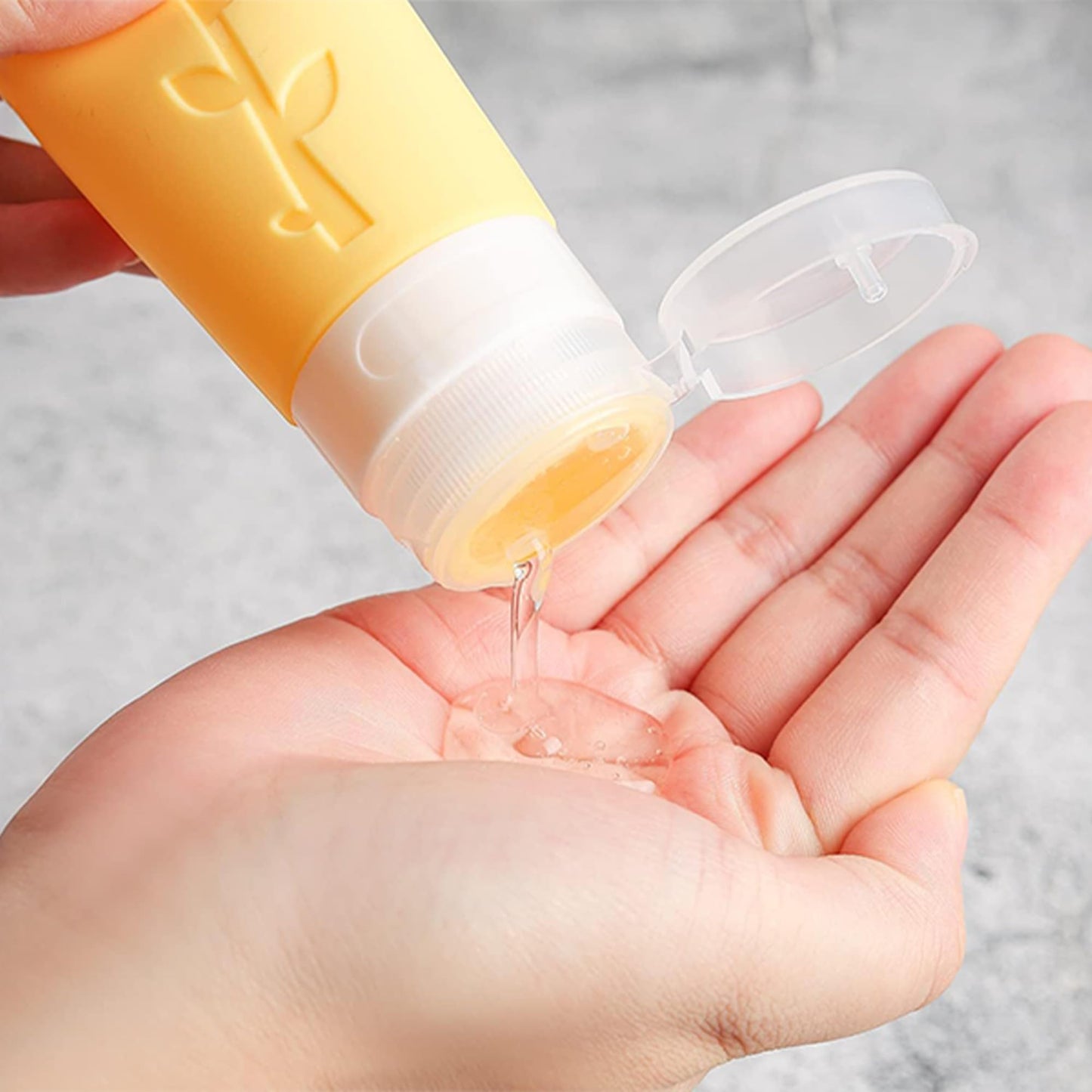 DEPOZA Travel Bottles Kit (16 Pack) - TSA Approved, Leak Proof Silicone Squeezable Containers for