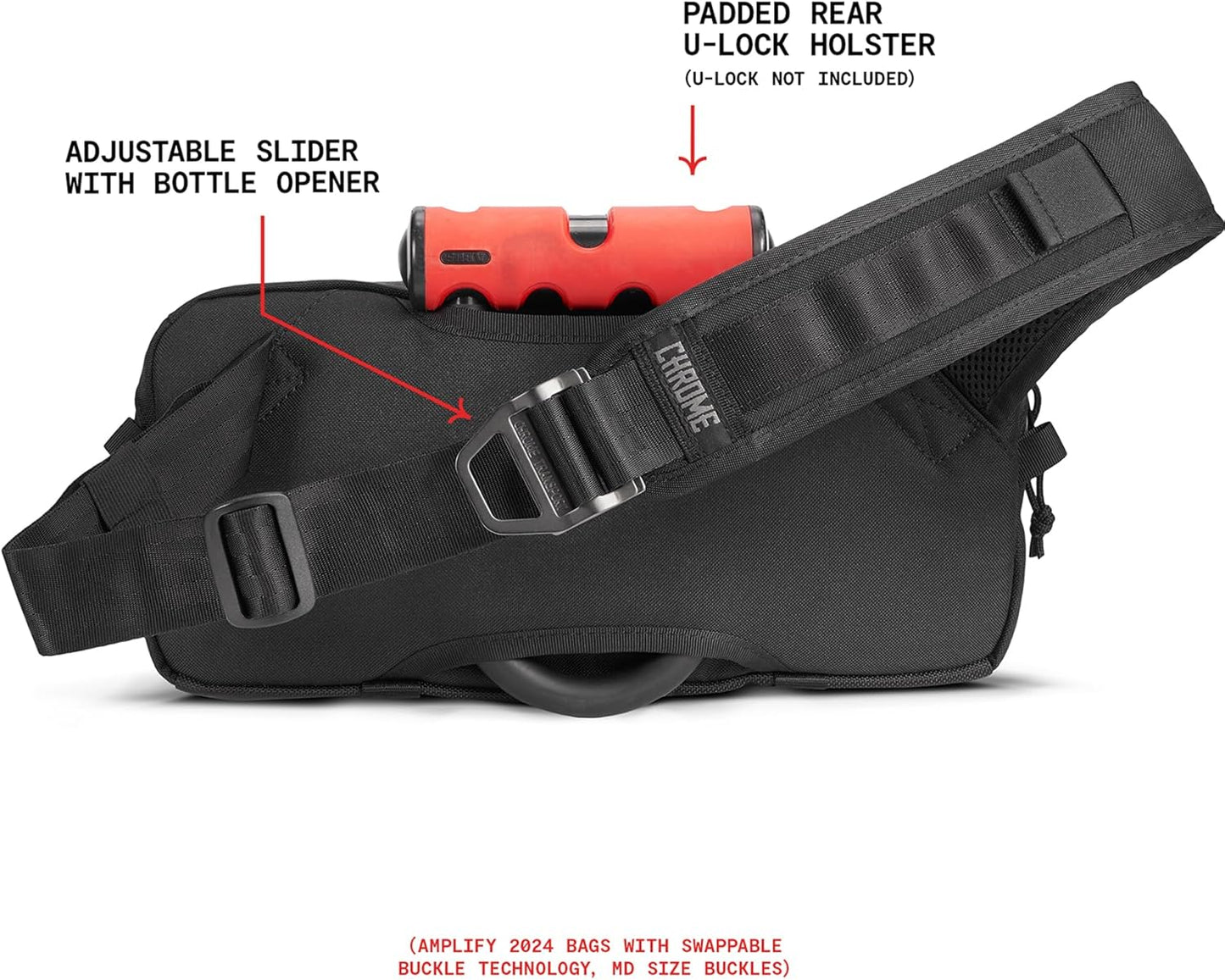 Chrome Industries Mini Kadet Sling Bag – Water Resistant Messenger Crossbody Bag