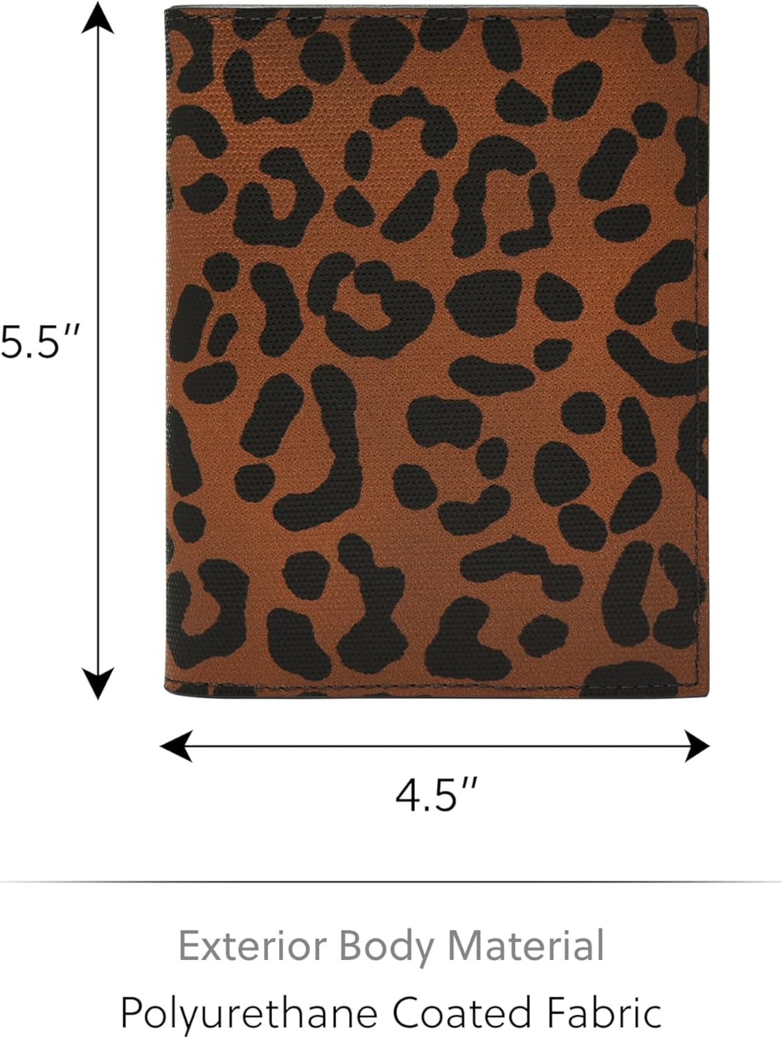 Fossil Women's Passport RFID Blocking Travel Passport Holder Case Wallet for Women