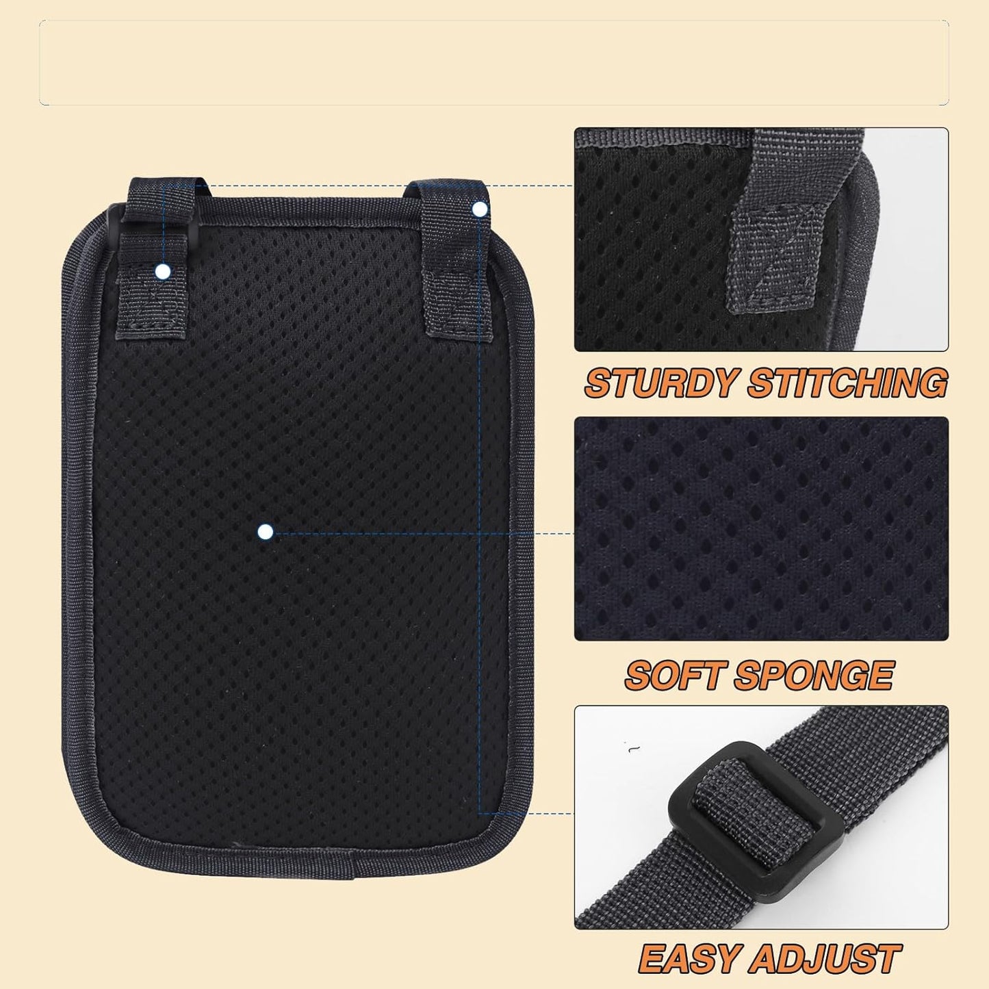 RFID Blocking Neck Wallet Small Crossbody Bag Travel Passport Holder Slim Minimalist Design Security Neck Pouch