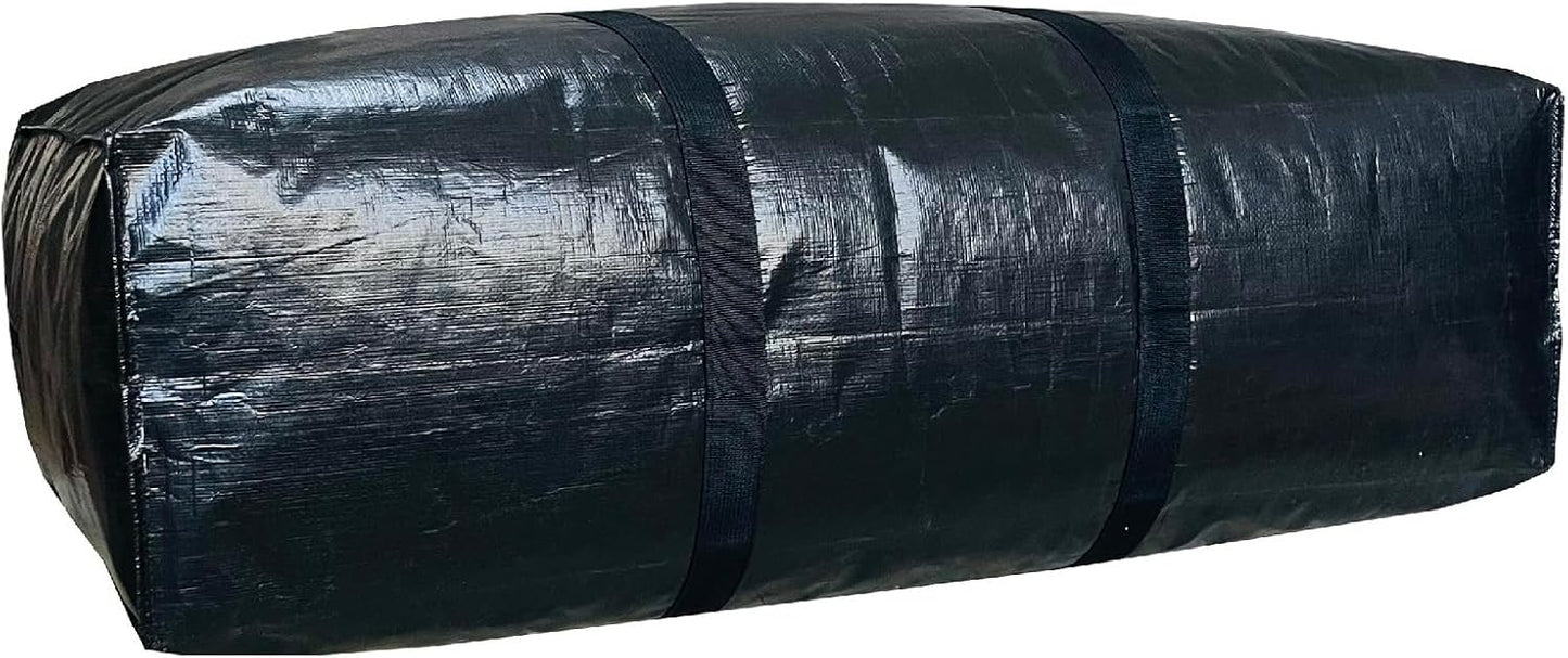 Extra Large Storage Duffle Bag for Travel, Black Oversized Giant Big Traveling Duffle Bag