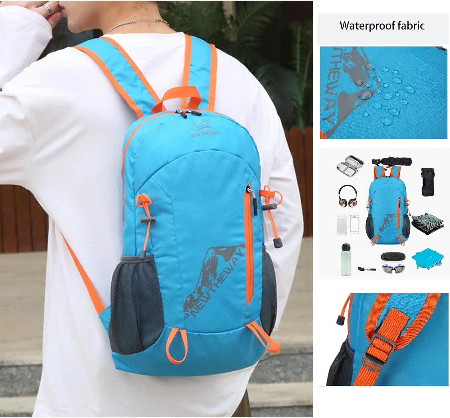 Lywencom Hiking Backpack,20L sports lightweight folding waterproof ultra-light backpack suitable