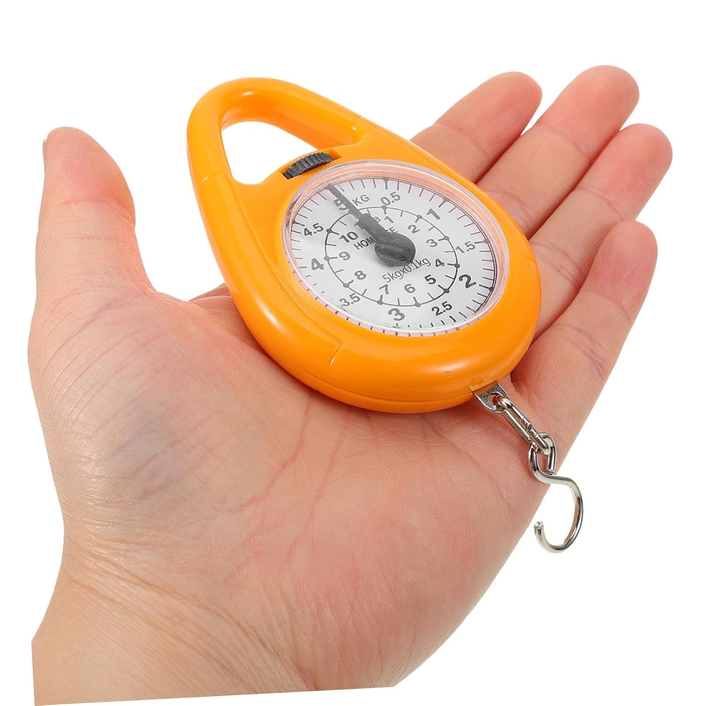 OUNONA Portable Hanging Scale for Luggage Weight Measurement Compact Mechanical Spring Scale