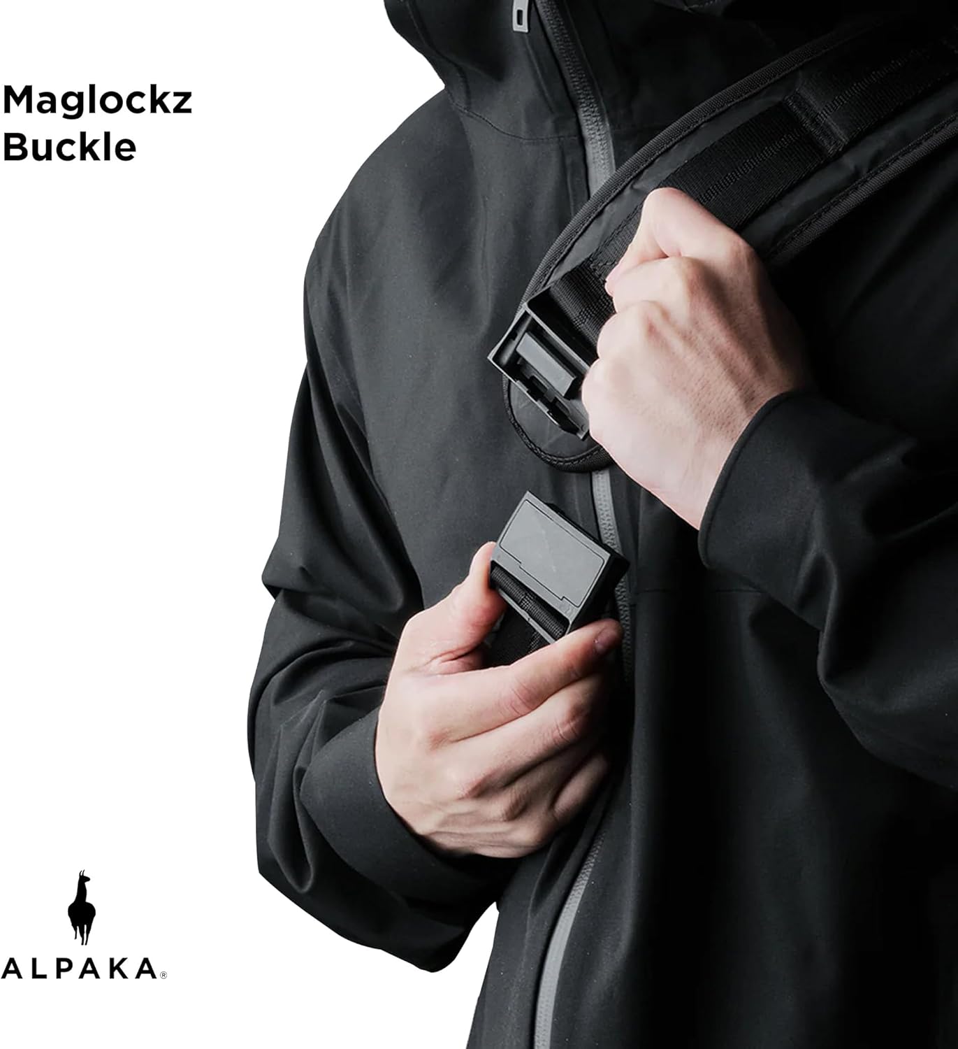 ALPAKA Bravo Sling Max, 8L RFID-Blocking Sling Laptop Bag for Men with Maglockz Buckle, Lockable Zips & External USB Port