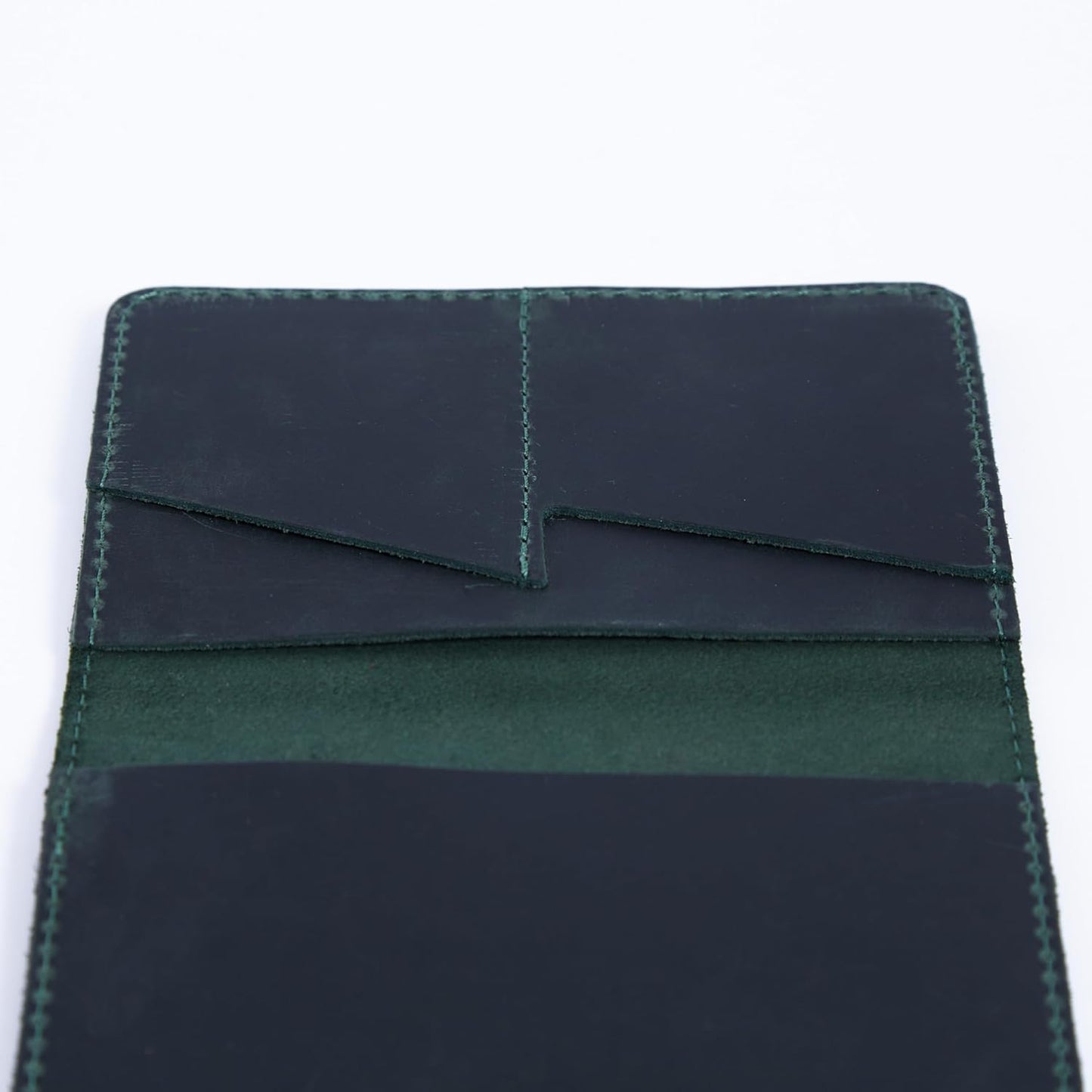 INCARNE Passport Cover - Travel Passport Wallet - Leather Passport Holder for Men Women Family with Card Slots & Note Compartmen - Sleeve Protector - Genuine Leather - Vintage Green