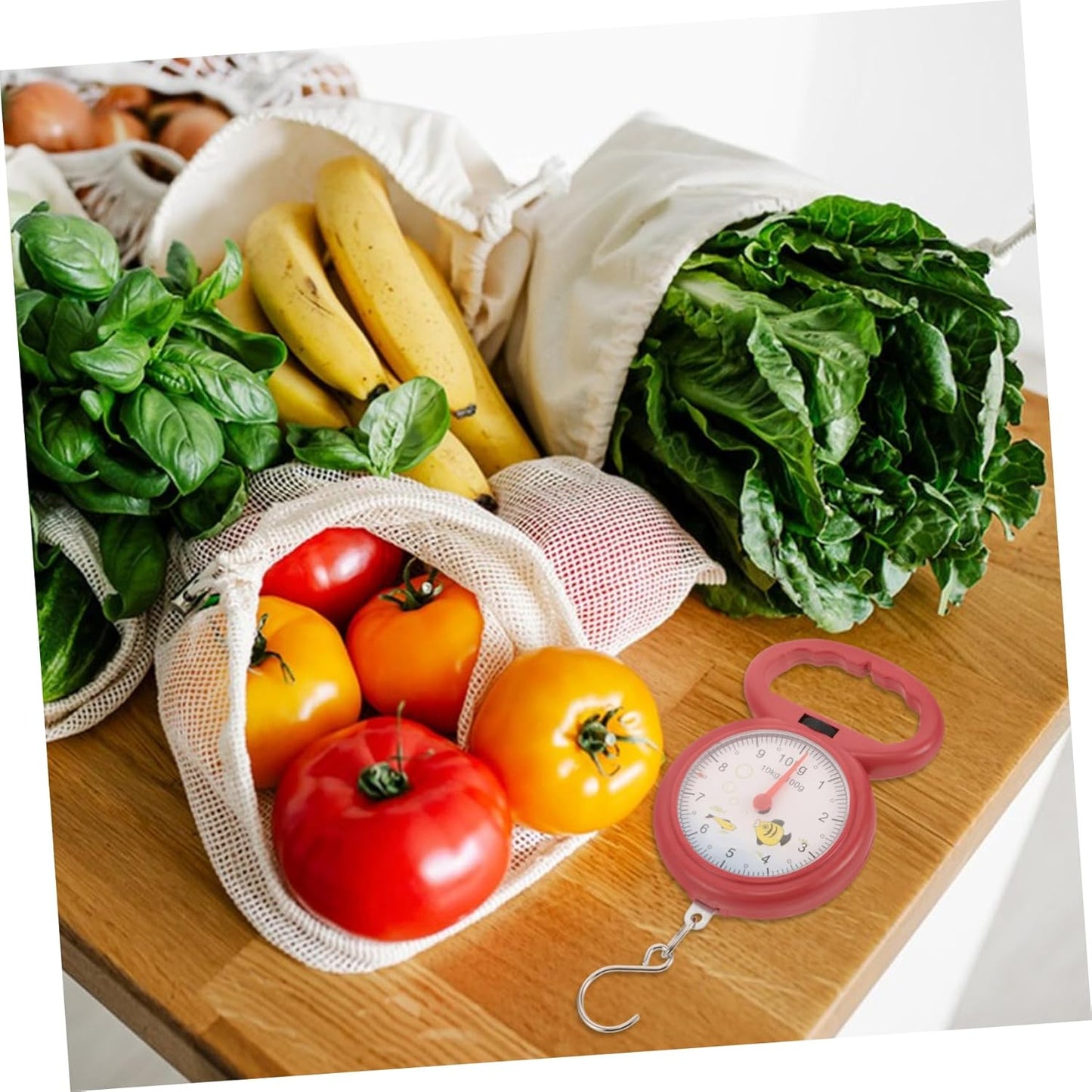 CHILDWEET Portable Suitcase Scale for Farmers Market Pocket Scale for Travel Random Color