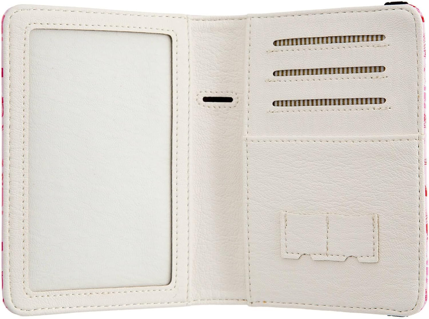 Passport Holder Women,RFID Blocking Travel Wallet,Leather Card Case Travel Document Organizer Credit Card Holder Girl Men (Mushrooms)