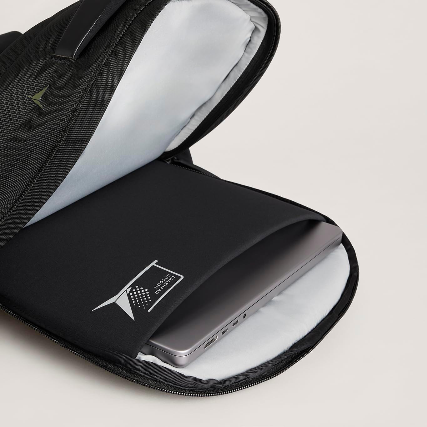Troubadour Neo Backpack - 22L Lightweight Laptop Backpack - Ergonomic & Water Resistant - Versatile Style for Work and Travel - Charcoal Black