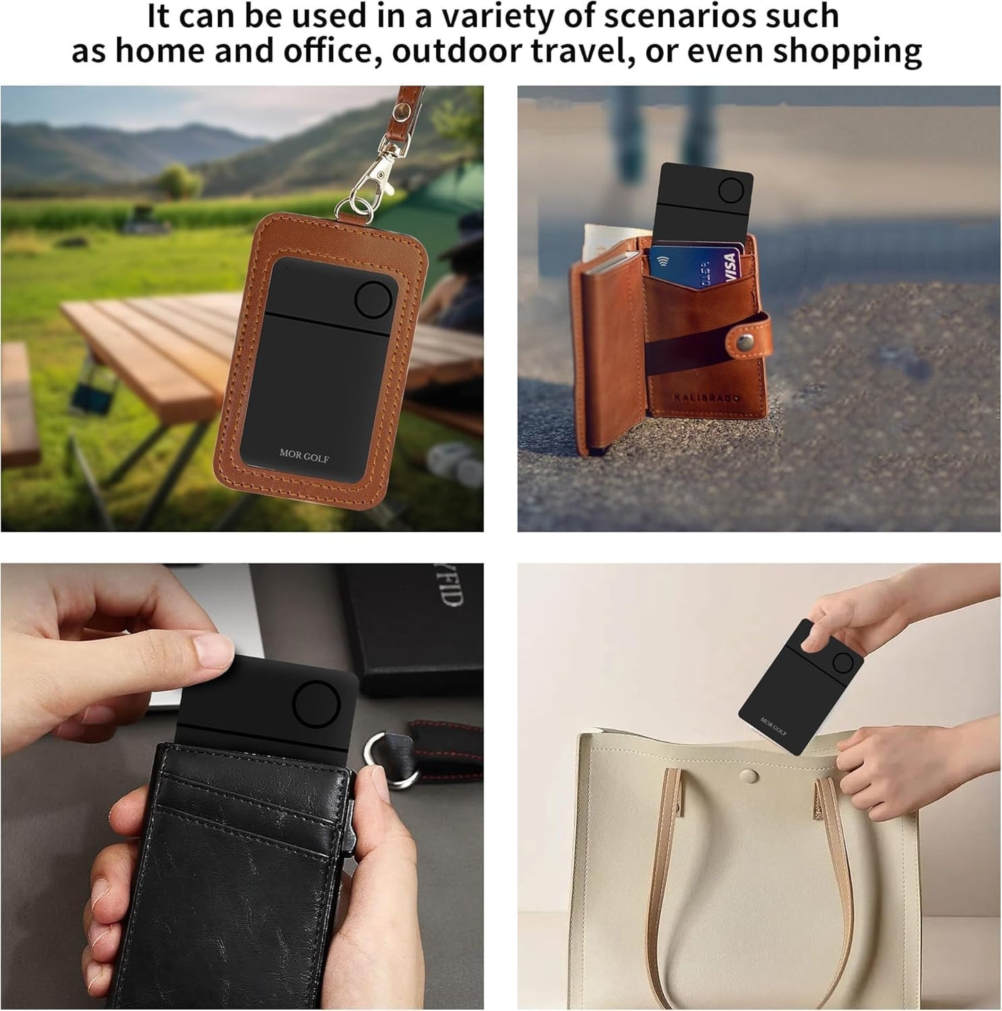 Wallet Tracker Card Rechargeable Air Smart Tag 2 Pack Thin Smart Tracker Card Item Finder for Luggage,Wallet,Passport,Slim Smart Bluetooth Tracker, Work with Apple Find My, iOS Only,IP68 Waterproof