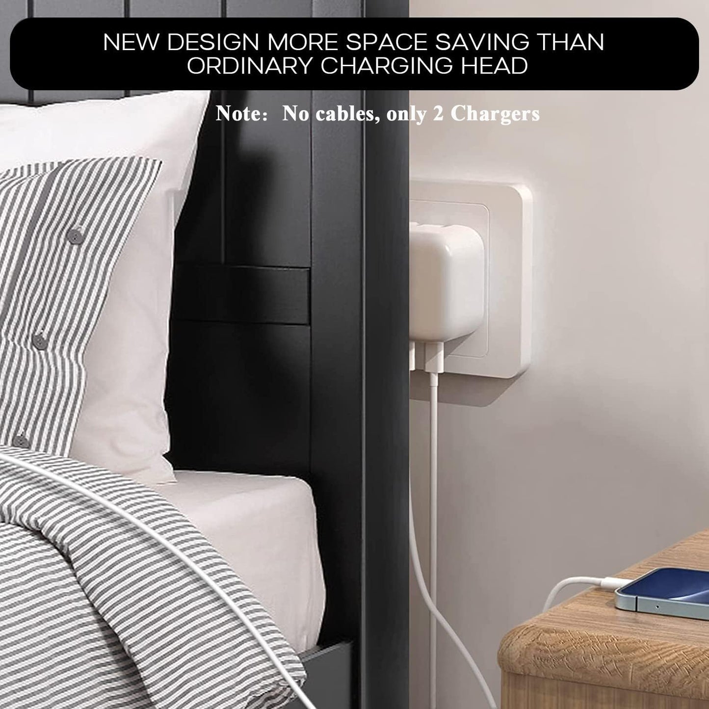 Fast iPhone 15 Charger Block, 2 Pack 40W Dual USB C Wall Charger PD Fast Charging Block Type C Foldable Charger Power Adapter Plug Box Apple Chargers for iPhone 15/14/13 Pro/12 Pro/Mini/iPad