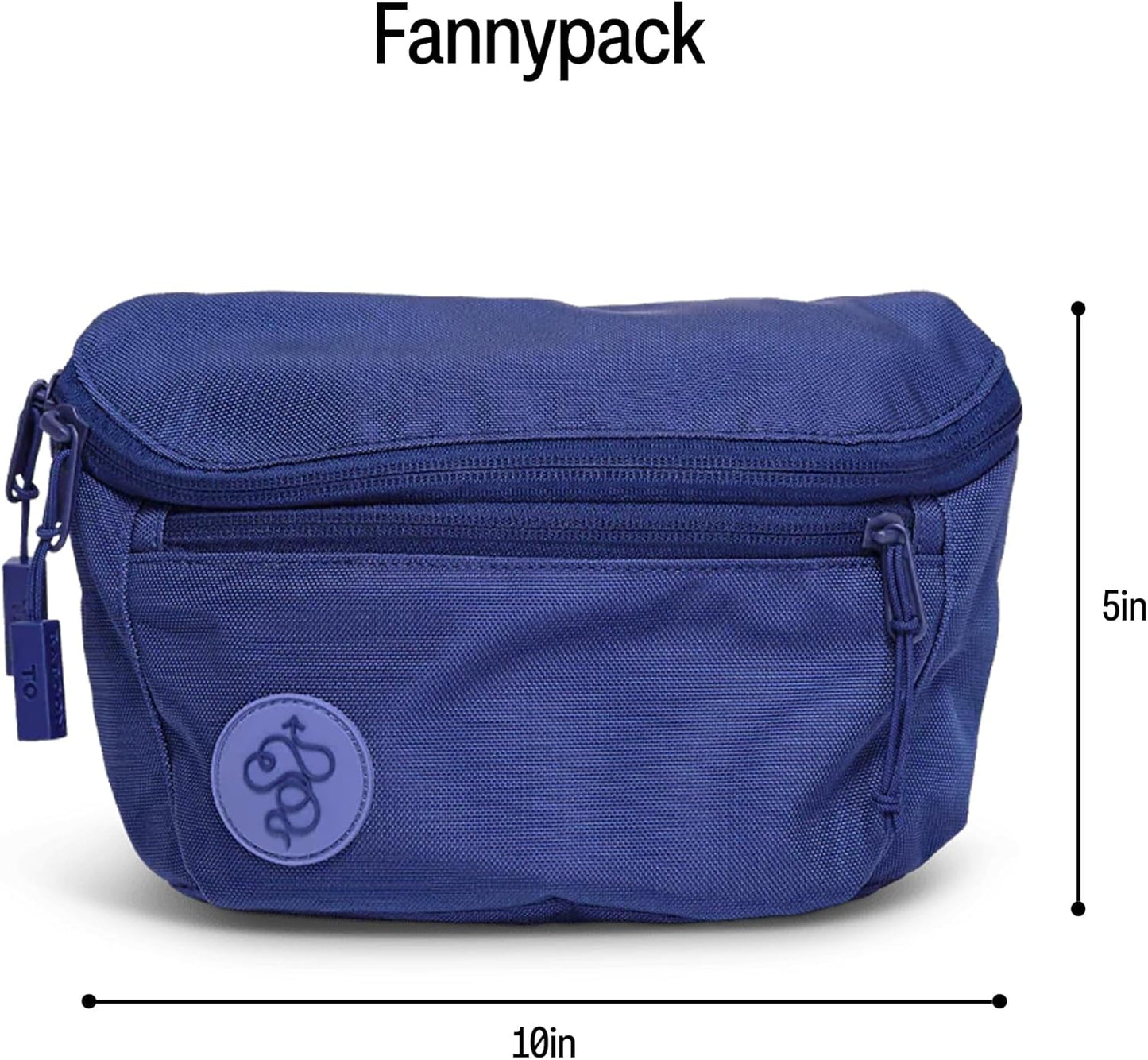 Baboon to the Moon Full Size Fanny Pack 3L – Womens Crossbody, Belt Bag for Women, Fanny Pack for Men, Crossbody Bags for Women Travel, Waist Bags