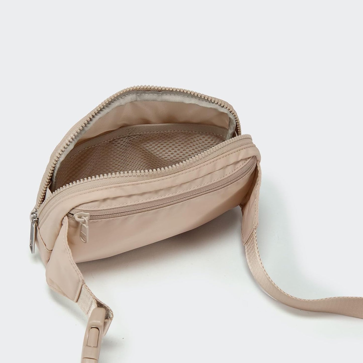 Pander Belt Bag Large 2L, Nylon Fanny Pack Purse for Women and Men with Adjustable Strap