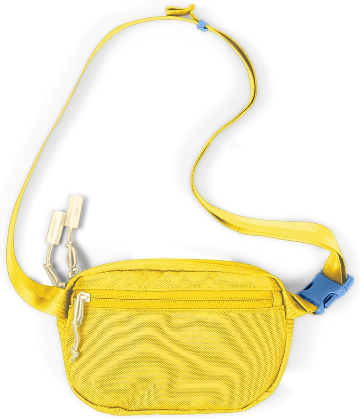 Baboon to the Moon Fanny Pack - Trendy, Compact, Water-Repellent Waist Bag in Multiple Colors and Sizes for Men and Women (Amber, Mini (1.5L))