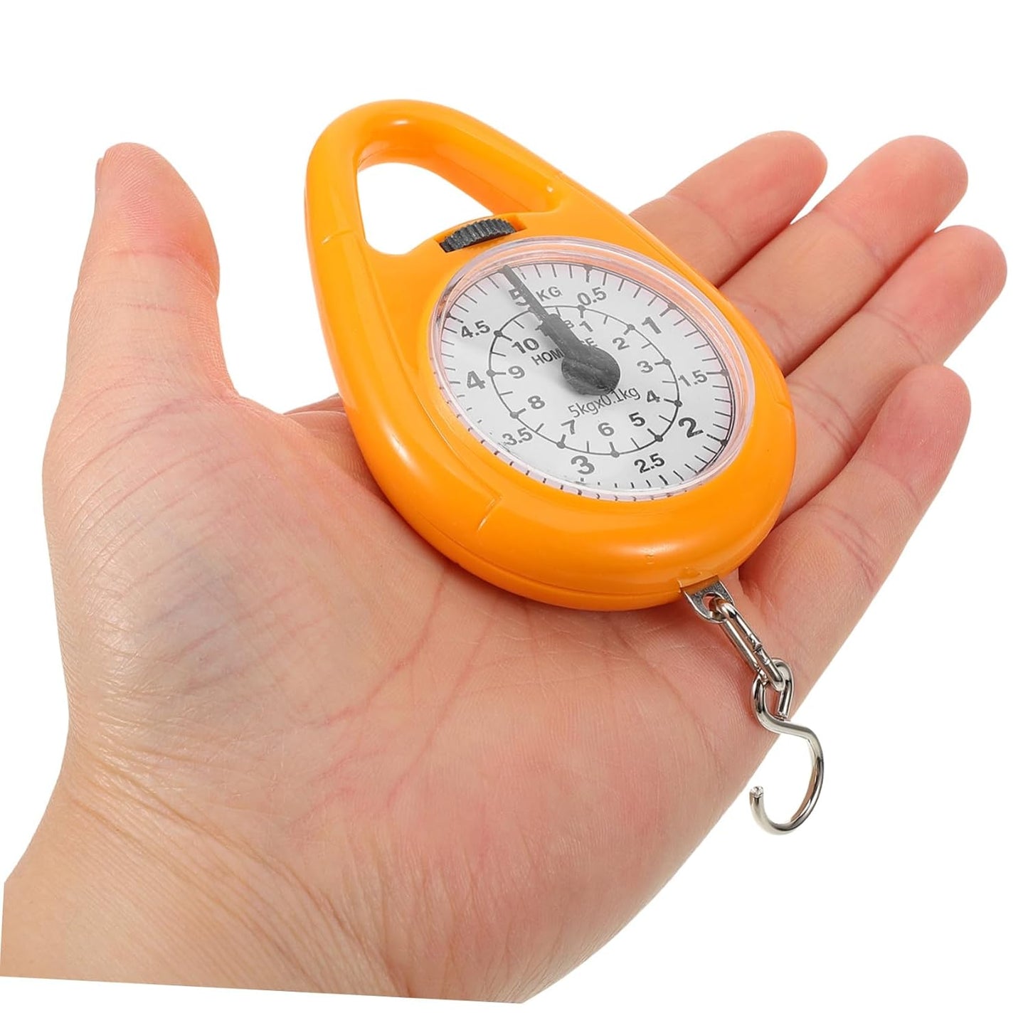 Mini Spring Scale for Luggage Portable Travel Weighing Scale Hanging Hook Digital for Travelers