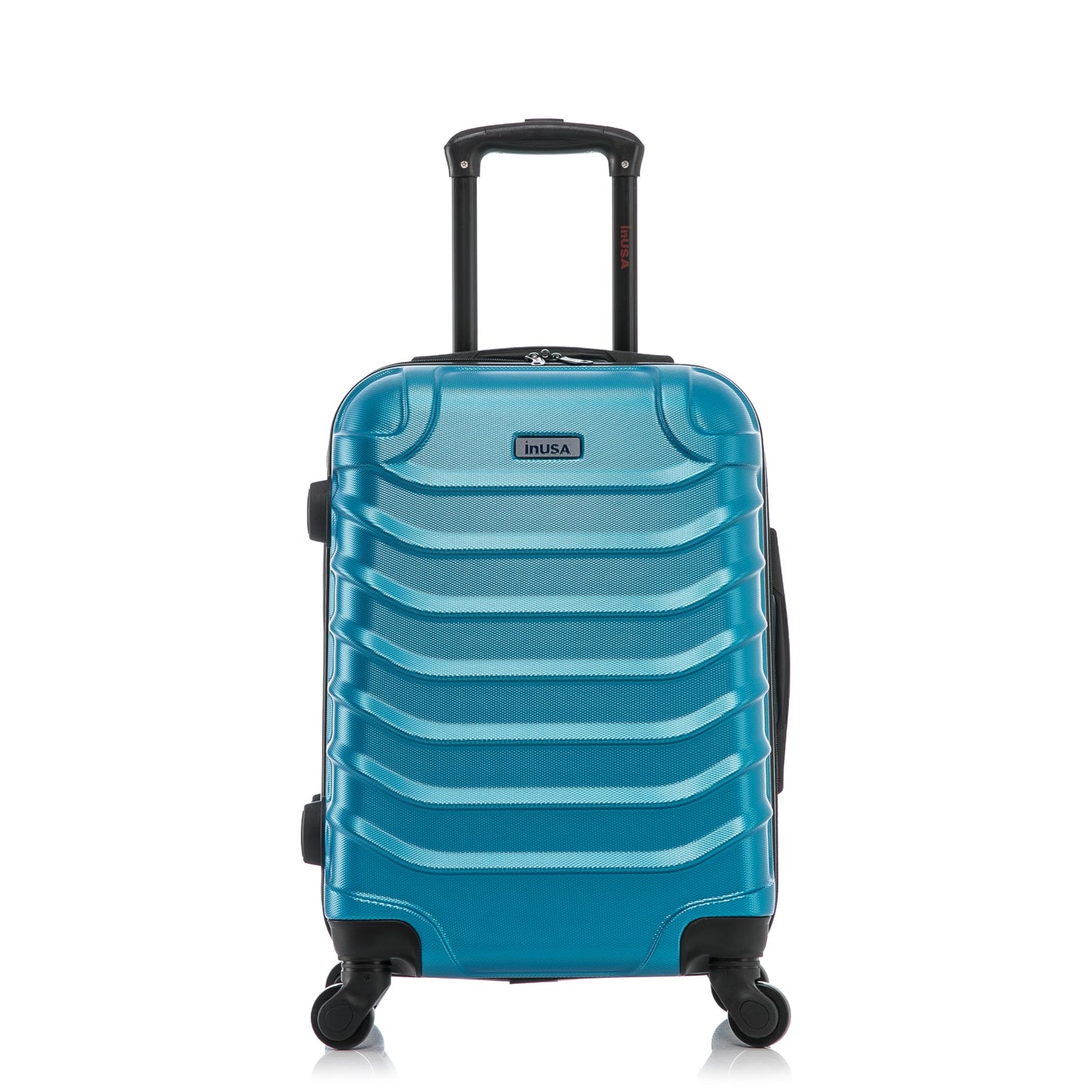 InUSA ENDURANCE 20-Inch Carry-On Hardside Spinner Luggage Lightweight Teal