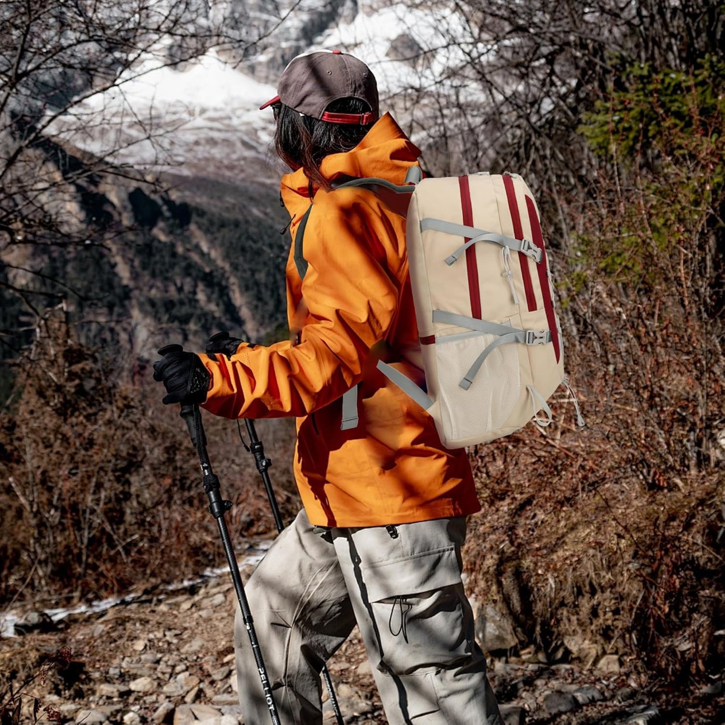 Packable Hiking Backpack 30L Foldable Travel Backpack Lightweight Hiking Dayback for Trekking
