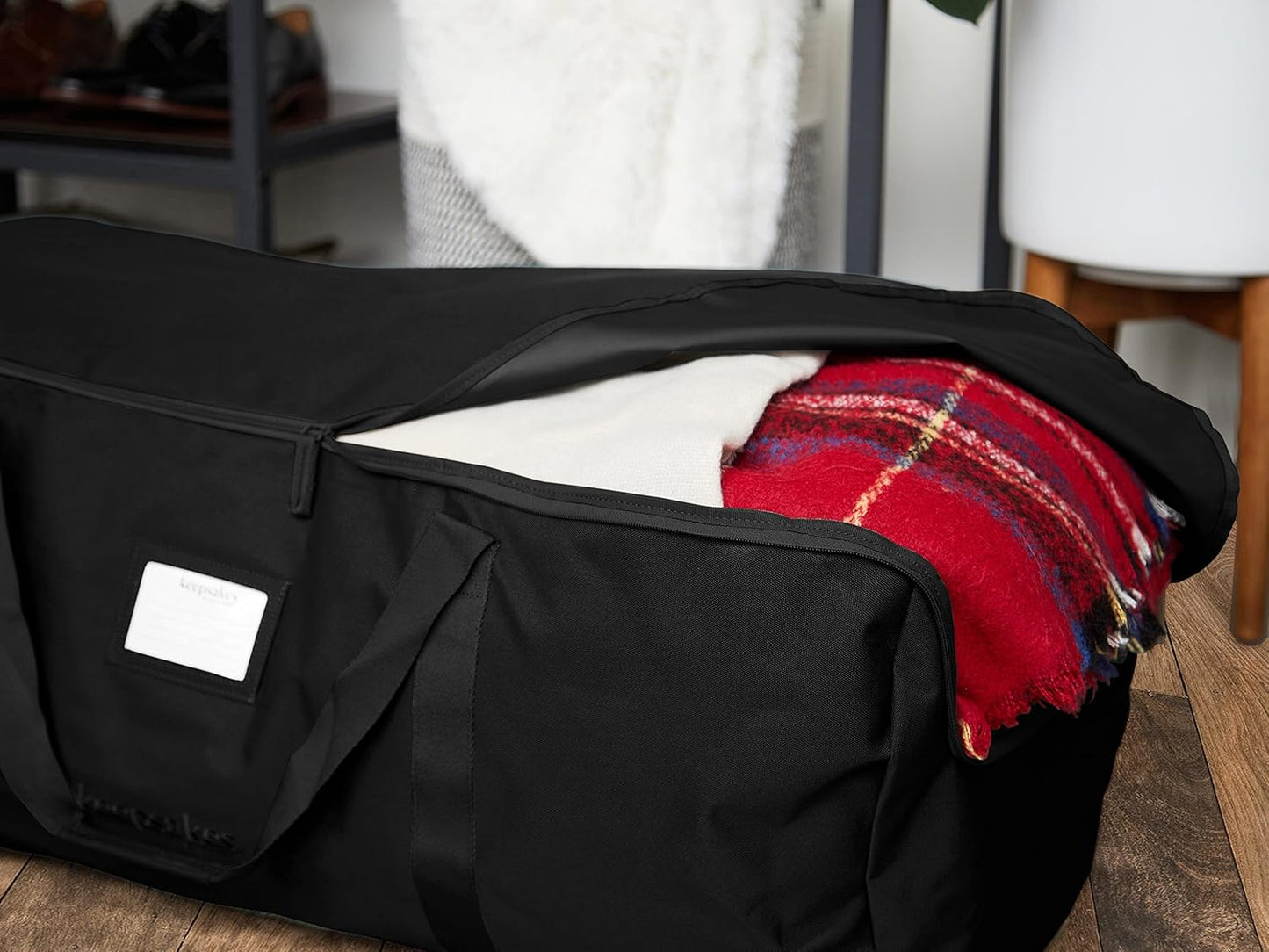 Covermates Keepsakes - Storage Duffel Bag - Heavy Duty Polyester - Reinforced Handles - Closet