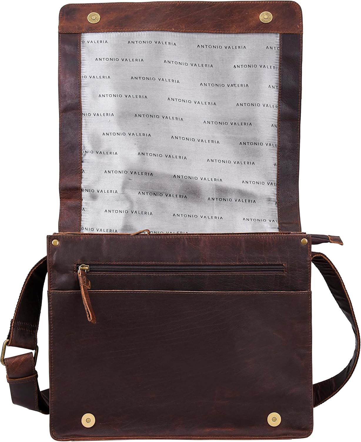 Antonio Valeria Albert Premium Leather Messenger Bag for Men