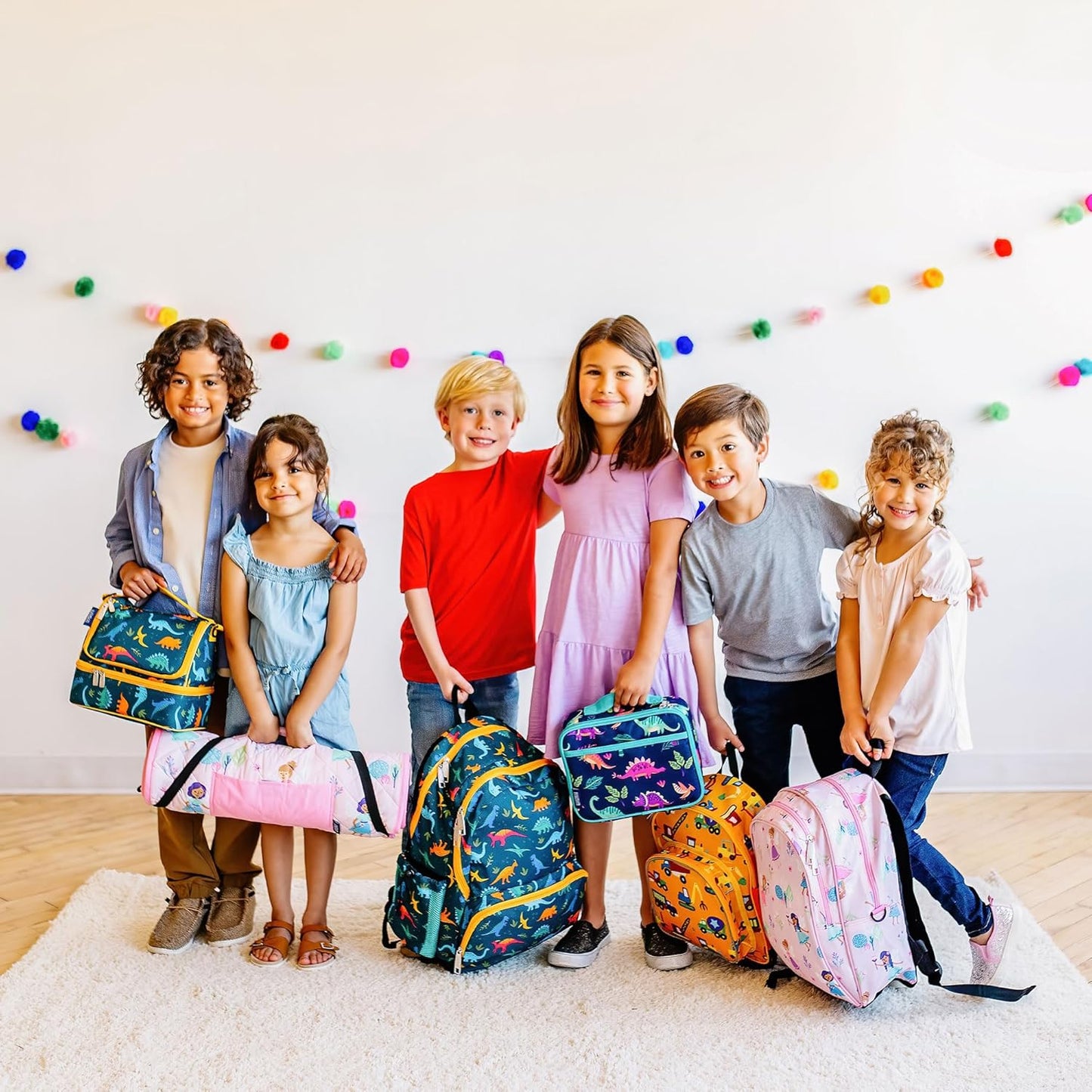 Wildkin 12-inch Kids Backpack – Padded, Adjustable, Ideal for Daycare & Travel - Modern