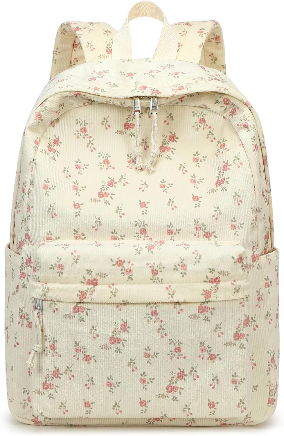 School Backpack for Teen Girls Bookbags Elementary High School Corduroy Laptop Bags Women Travel Daypacks