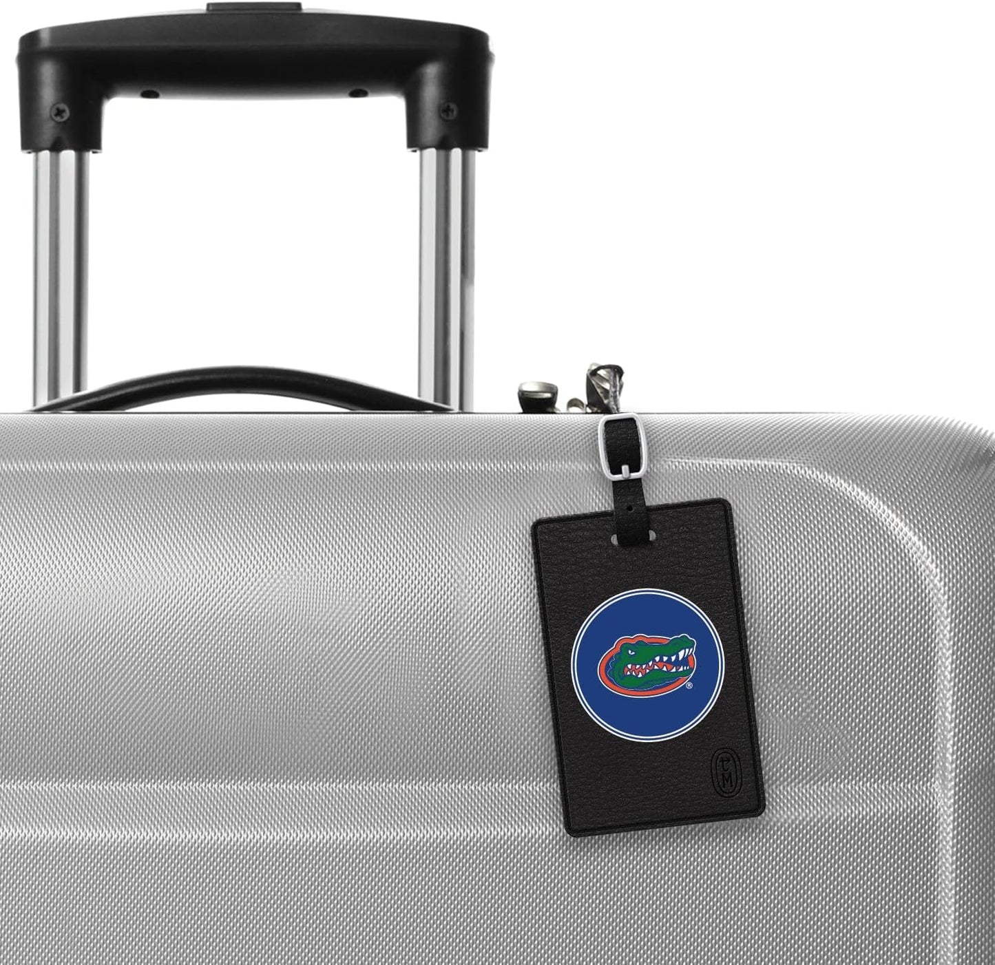 OTM Essentials University of Florida Faux Leather Luggage Tag, Durable Travel Accessories with