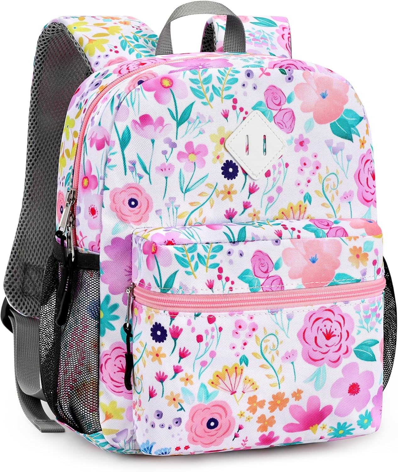 STEAMEDBUN Toddler Backpack for Boys 2-4,Flower Preschool Backpack for Baby Daycare,Mini