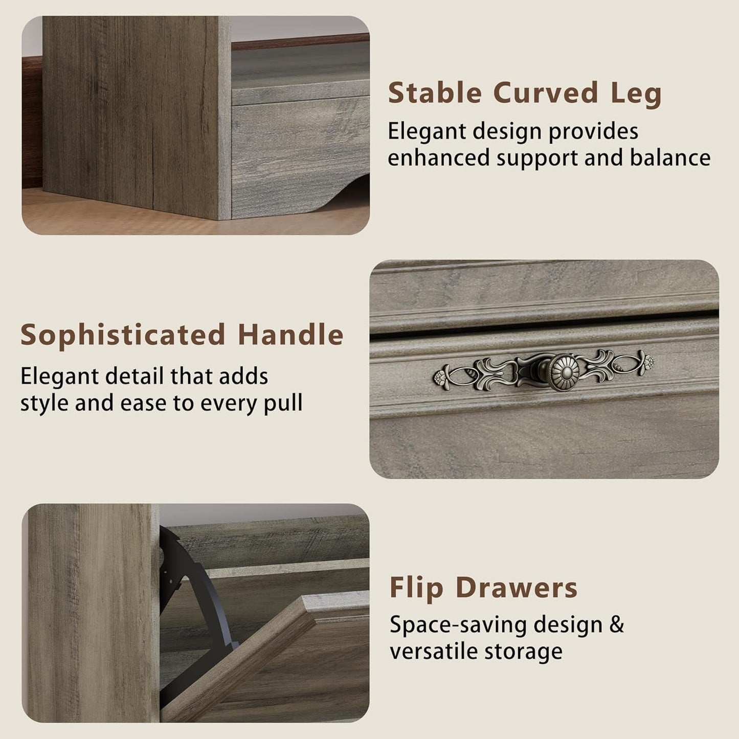Shoe Cabinet for Entryway, Slim Shoe Storage Cabinet with Adjustable Shelves, Wooden Rack and Organizer for Small Spaces, Closet, Foyer, Hallway