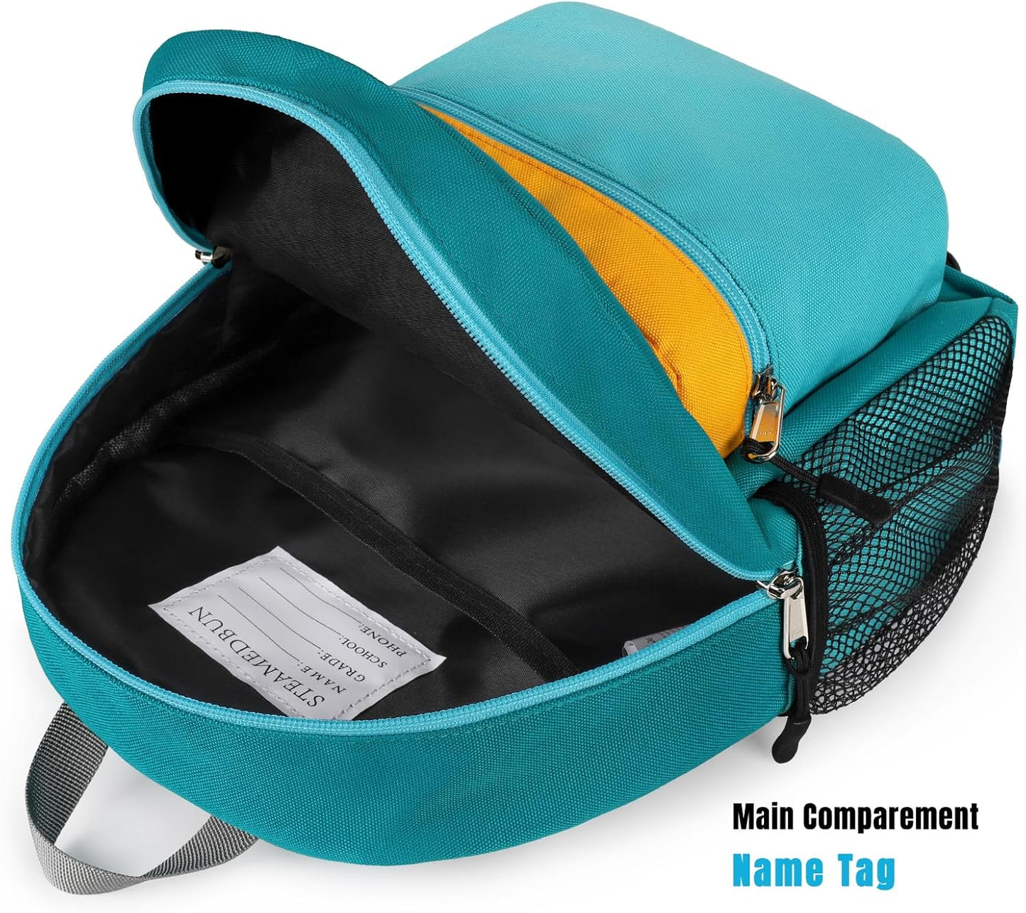 STEAMEDBUN Toddler Backpack for Boys 2-4,Kindergarten Backpack for Boys,Preschool Backpack,Mini