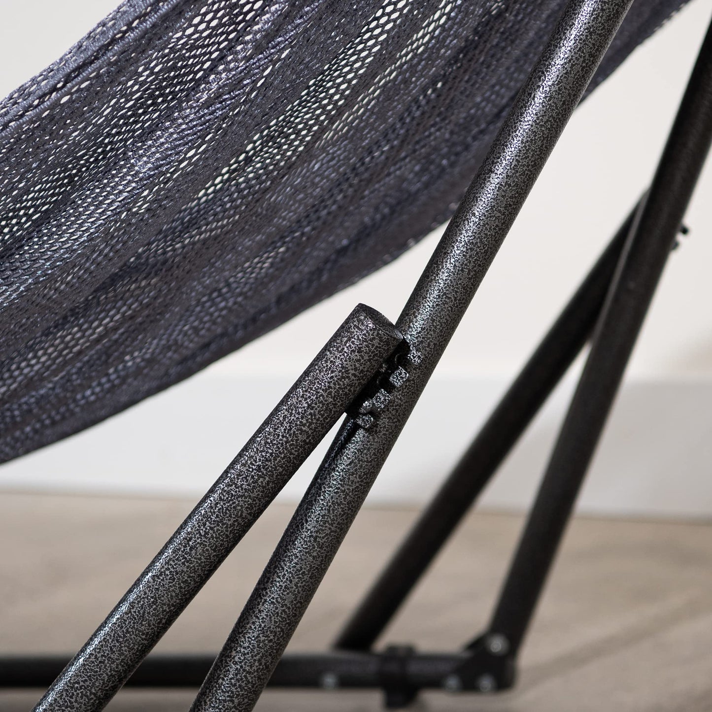 Best Home Fashion Portable Hammock with Collapsible Steel Stand, 450 lbs Capacity, No Tools
