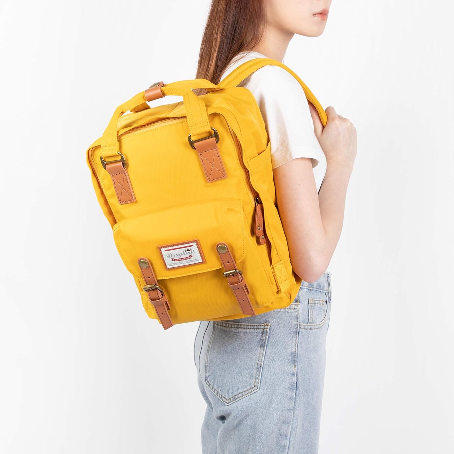 Doughnut Macaroon 16L Travel School Ladies College Girls Lightweight Casual Daypacks Bag Backpack