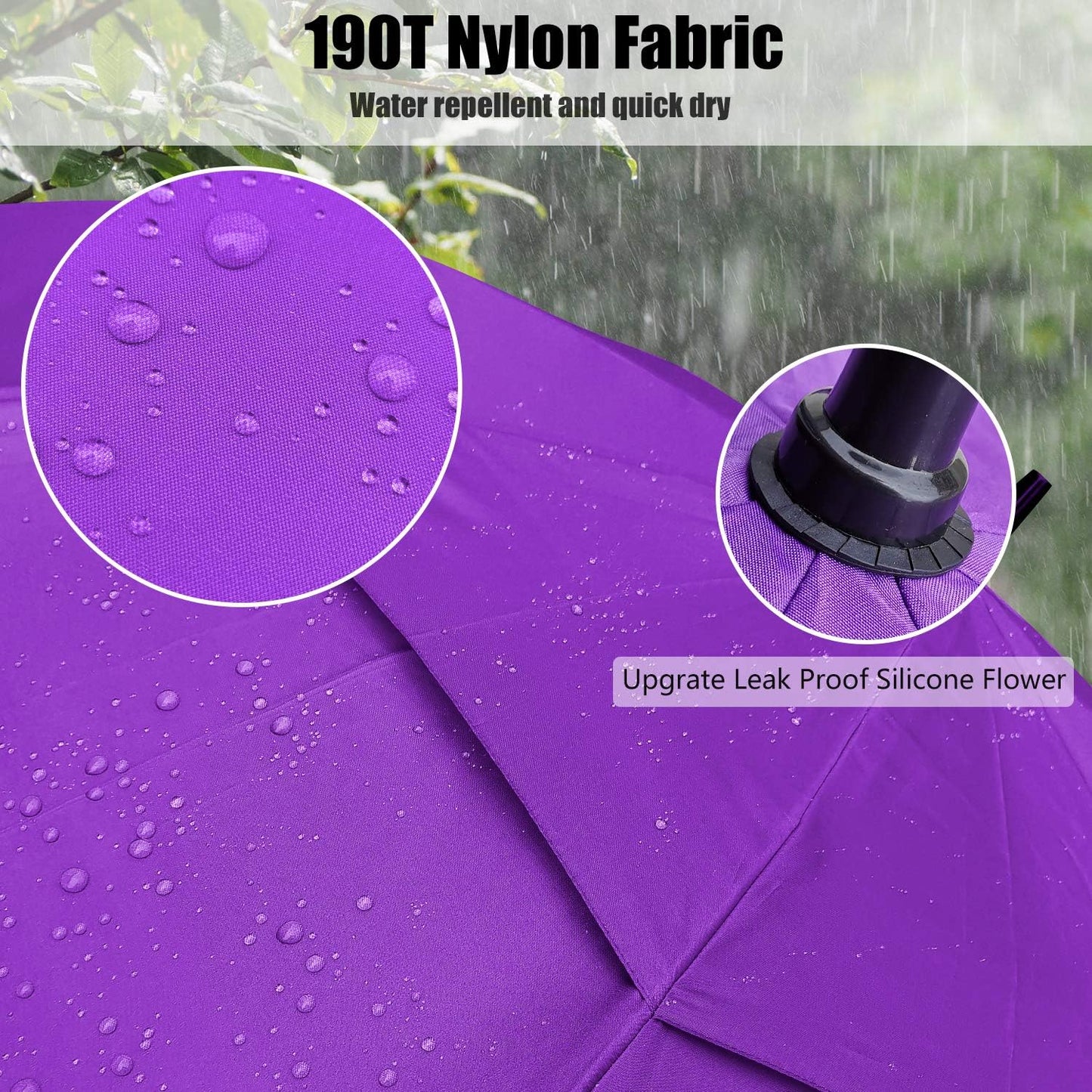 Golf Umbrella Large 58/62/68 Inch Automatic Open Golf Umbrella Extra Large Oversize Double Canopy