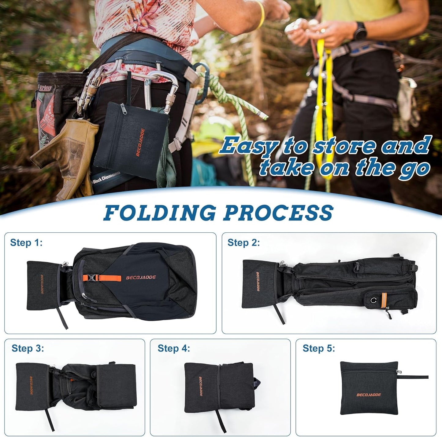 15L Small Hiking Backpack for Men Women Foldable Packable Back Pack Ultralight Hiking Daypack for