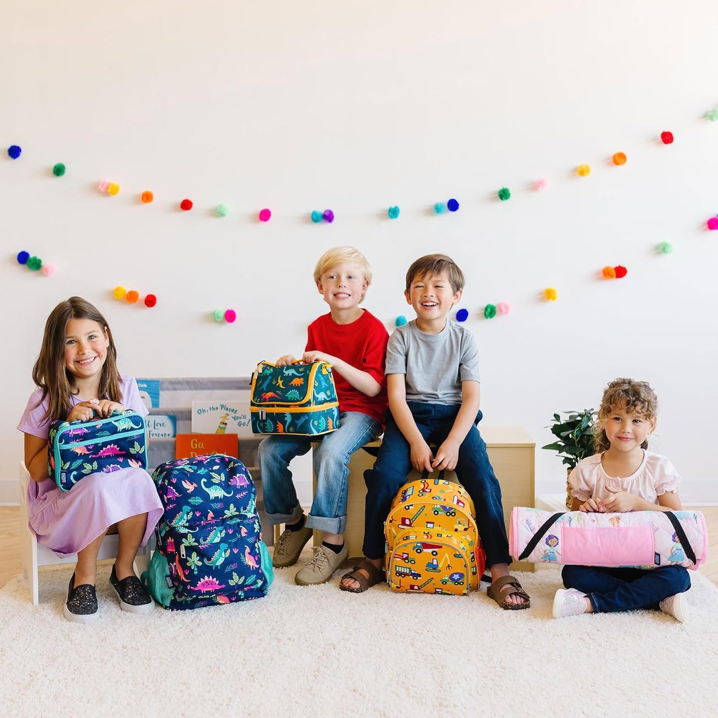 Wildkin 15-inch Kids Backpack – Durable, Padded, Adjustable for School & Travel - Digital Camo