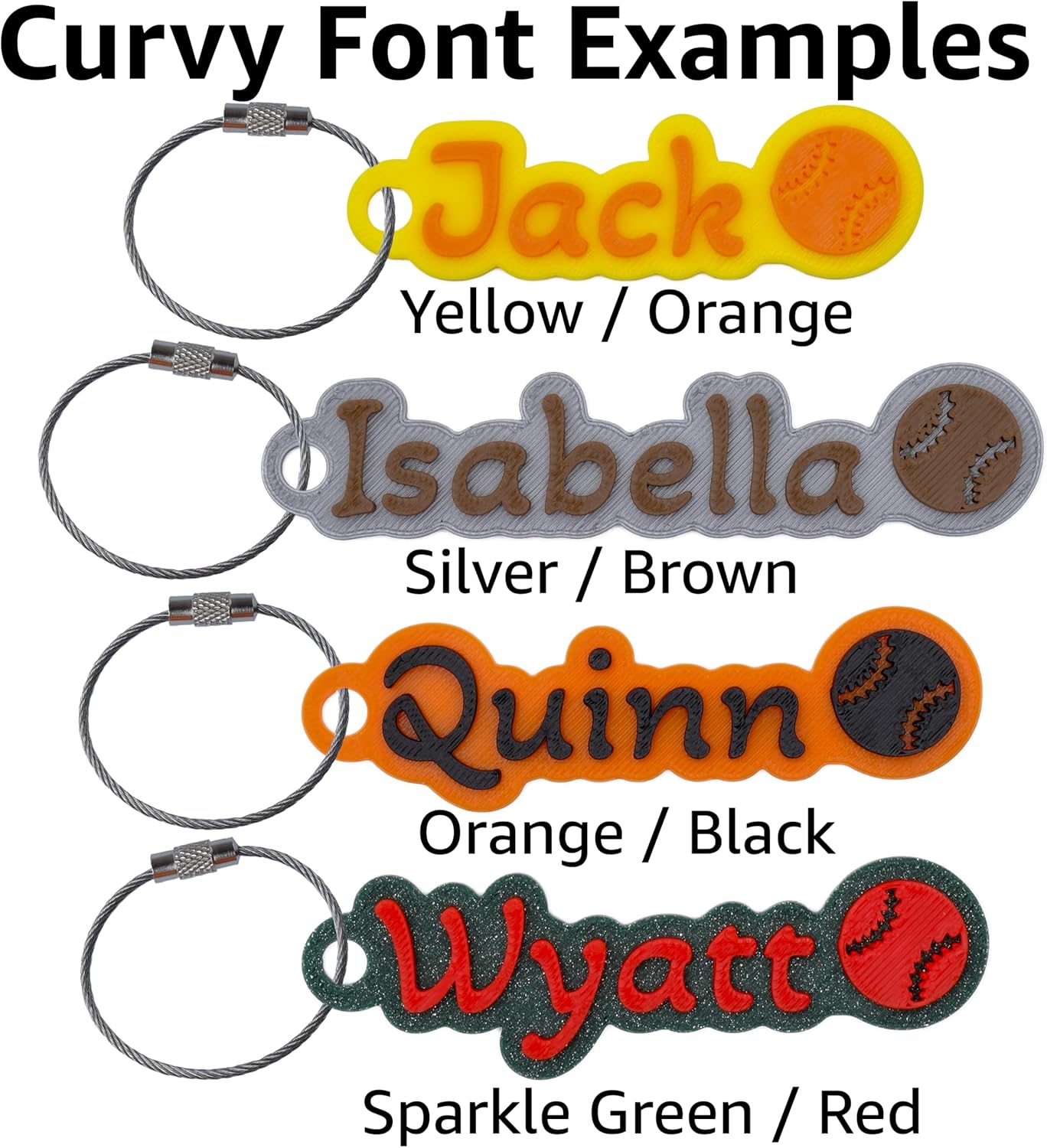 Custom Water Bottle and Bag Name Tag
