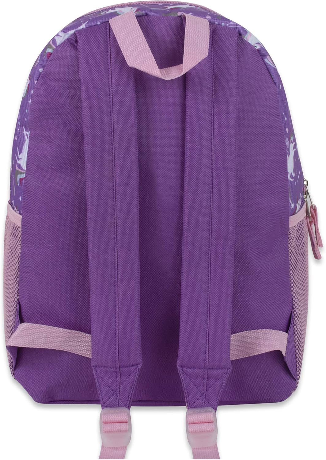 Trail maker 17” Kids Character School Backpacks Plush for Girls with Side Pockets, Padded Straps