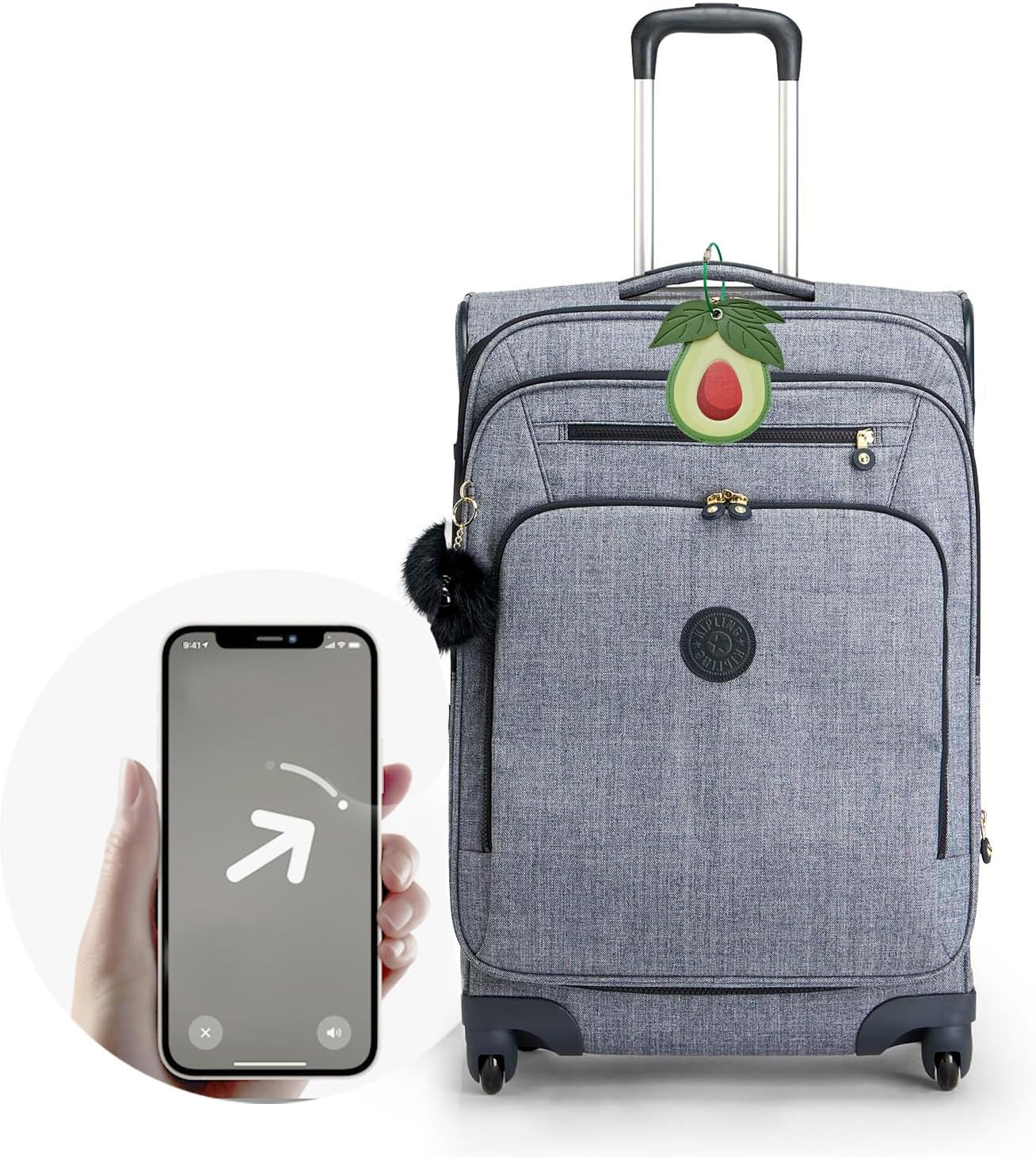 Luggage Tags for Suitcases, Faux Leather Cute & Funny Travel Suitcases Tag with ID Label,Stainless Steel Loop