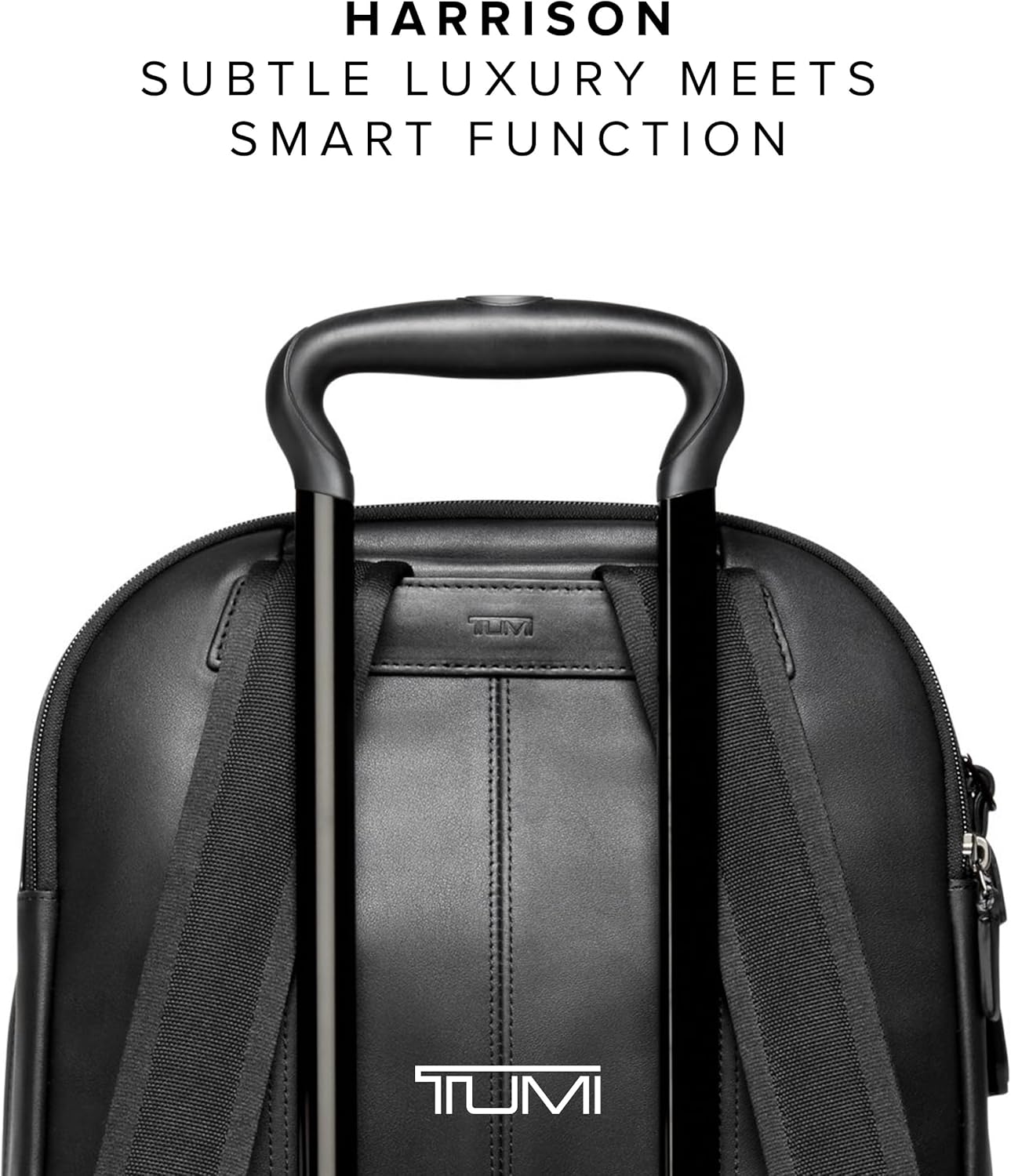 TUMI - Harrison Warren Backpack - 15-Inch Laptop Backpack - Stylish Women's & Men's Backpack for Travel & Business - Black Bombe