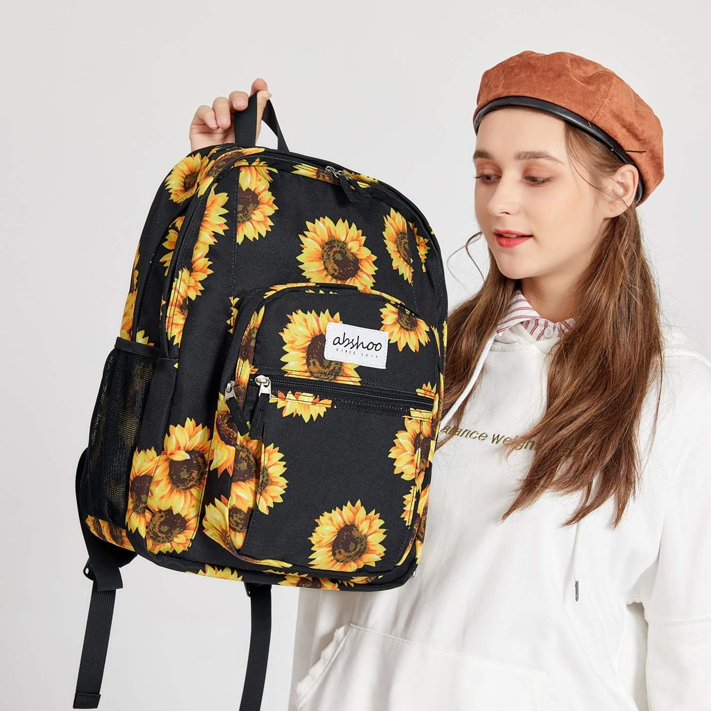 abshoo Classical Basic Travel Backpack For School Water Resistant Bookbag