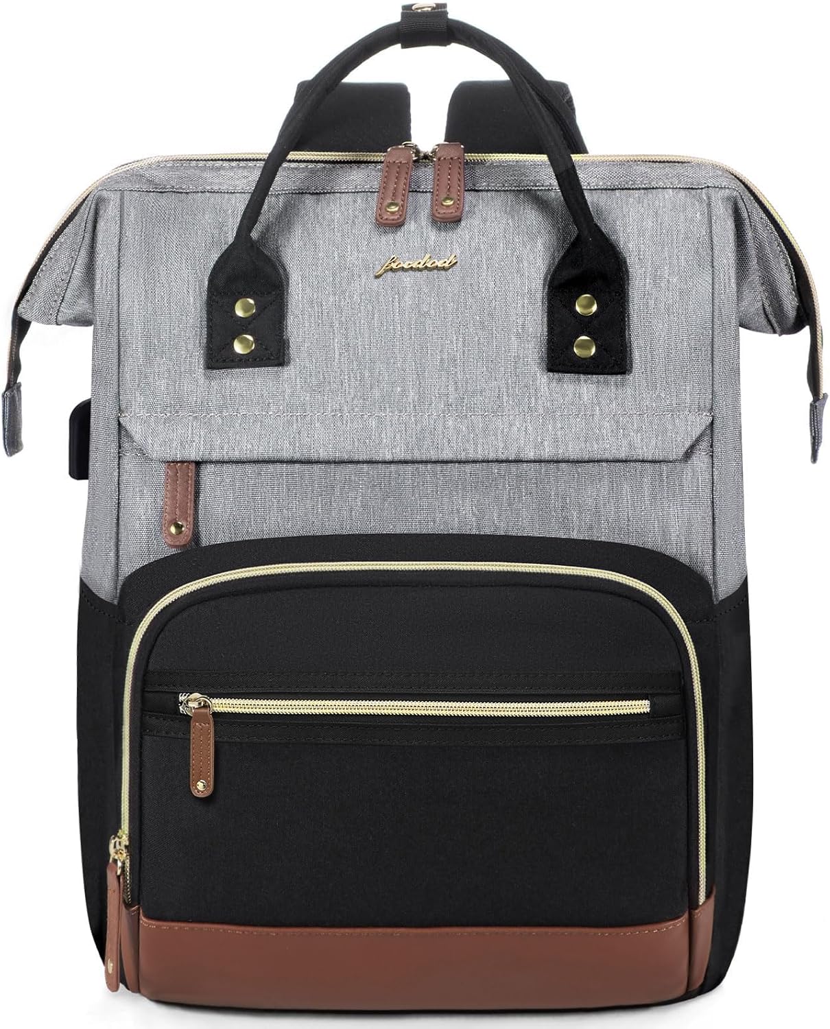 Laptop Backpack 15.6 Inch Professional Womens Purse Computer Bag Nurse Teacher Backpack Waterproof