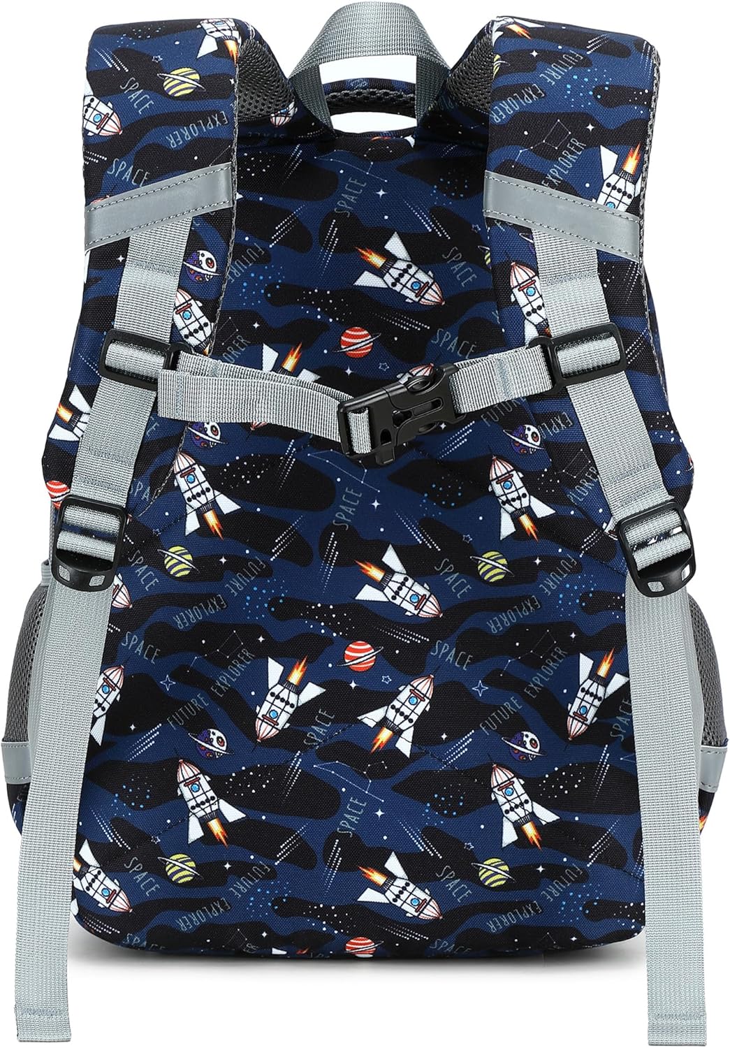 abshoo Cute Astronaut School Backpack For Boys Elementary Kindergarten Kids School Bag (Astronaut Navy Black)
