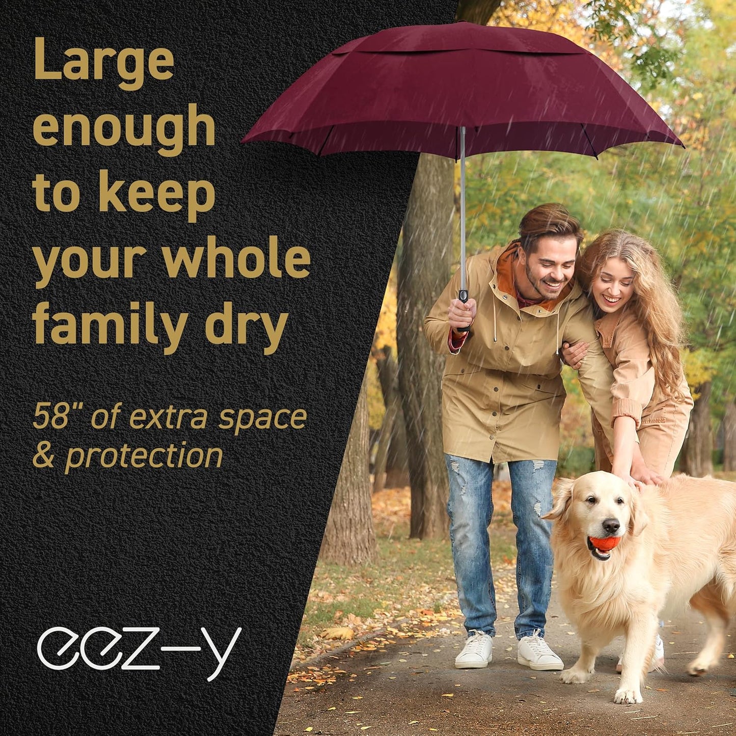 EEZ-Y Folding Golf Umbrella
