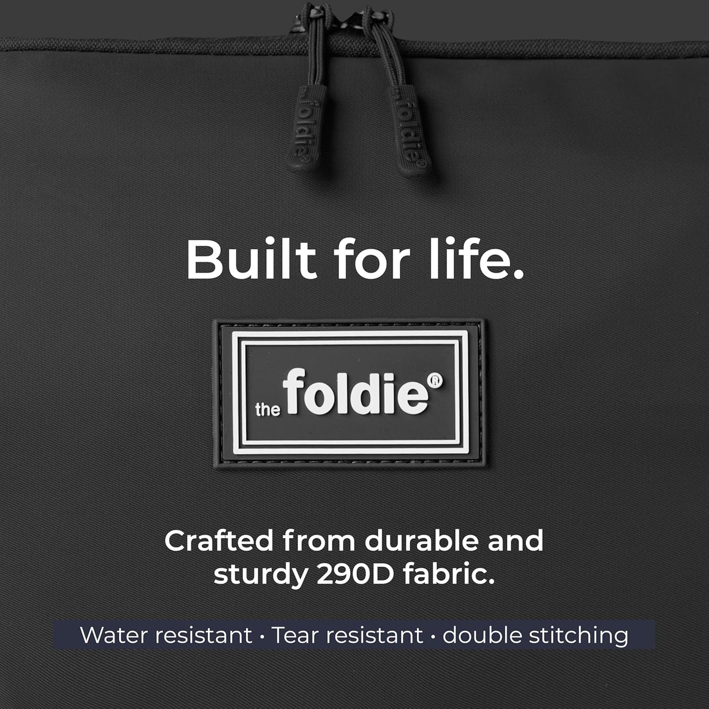 The Foldie Foldable Travel Bag for Women - 40L Weekender Bag with Multiple Pockets - Carry On Expendable Travel Bag