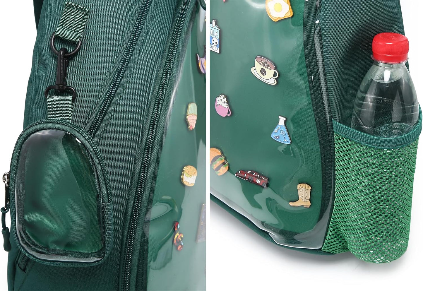 Oxford Ita Bag Kawaii Pin Display Chest Pack Single Shoulder Bag Sport Backpack Hiking Daypack