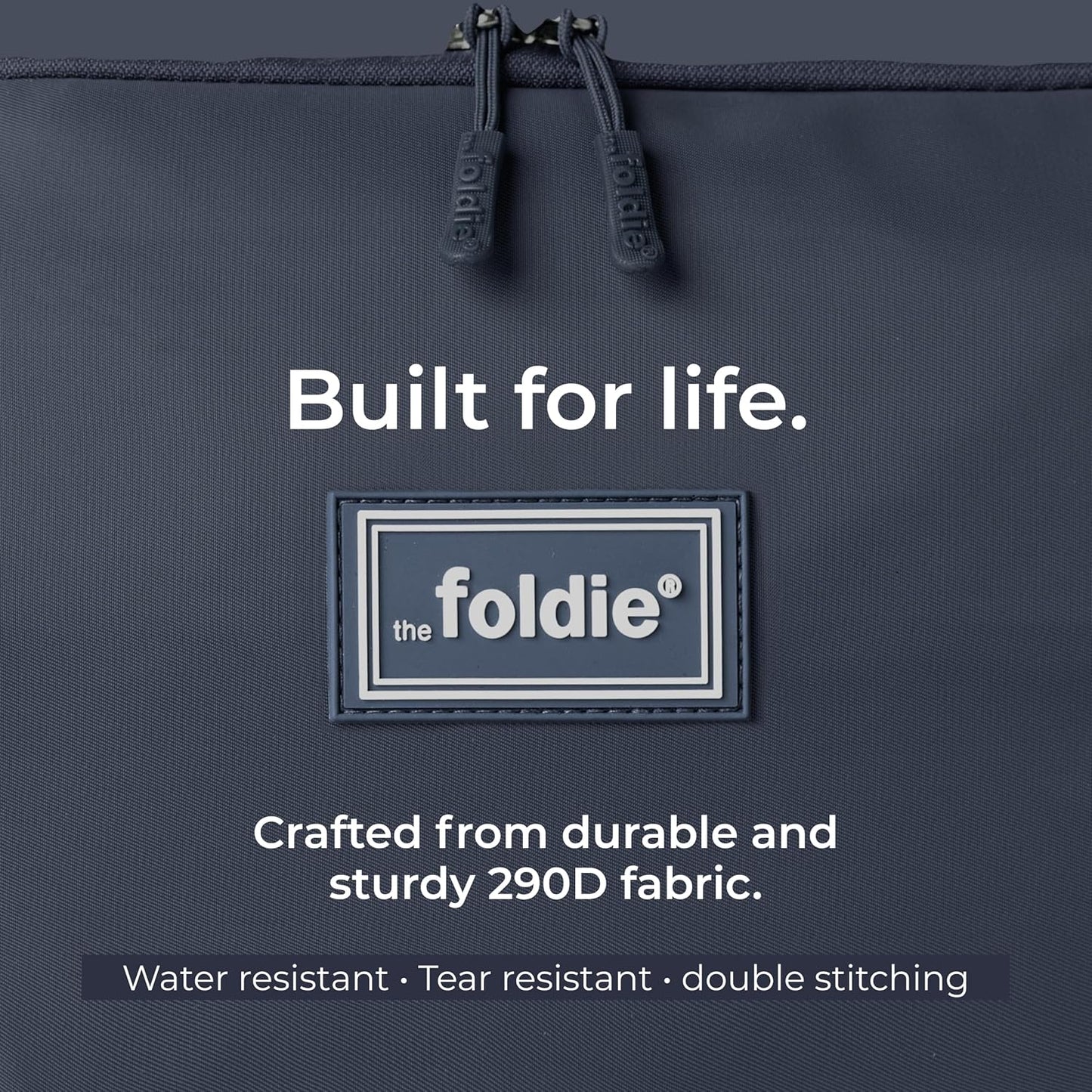 The Foldie Foldable Travel Bag for Women - 40L Weekender Bag with Multiple Pockets - Carry On Expendable Travel Bag
