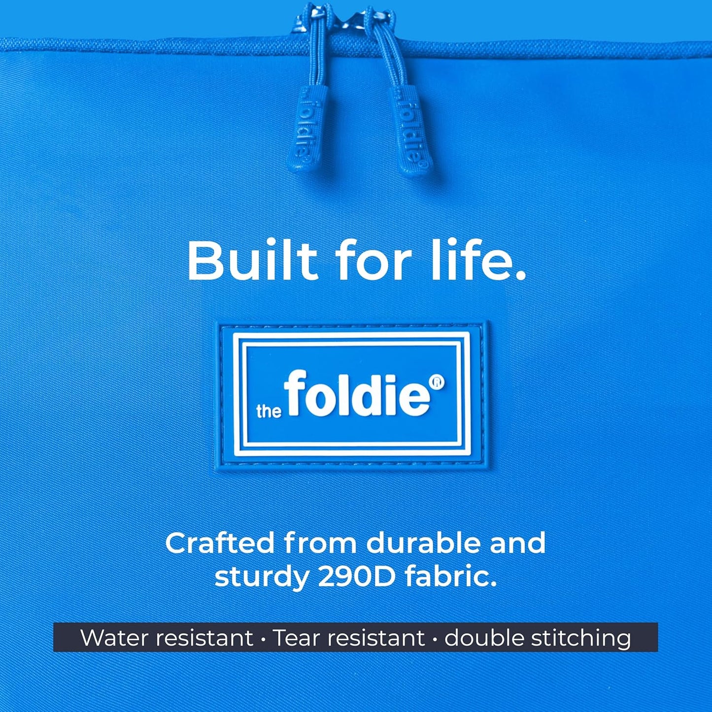 The Foldie Foldable Travel Bag for Women - 40L Weekender Bag with Multiple Pockets - Carry On