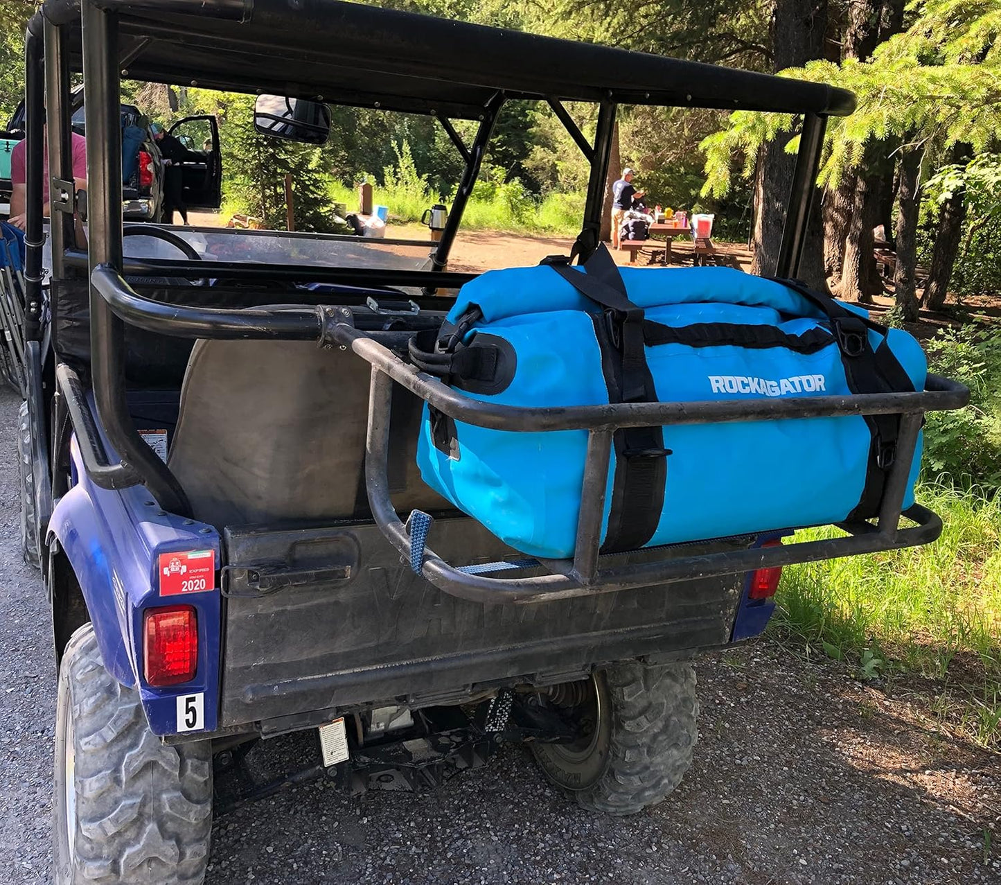 Waterproof Duffle Bag for Travel and Camping with Roll-Top Closure, Durable, All-Weather, and